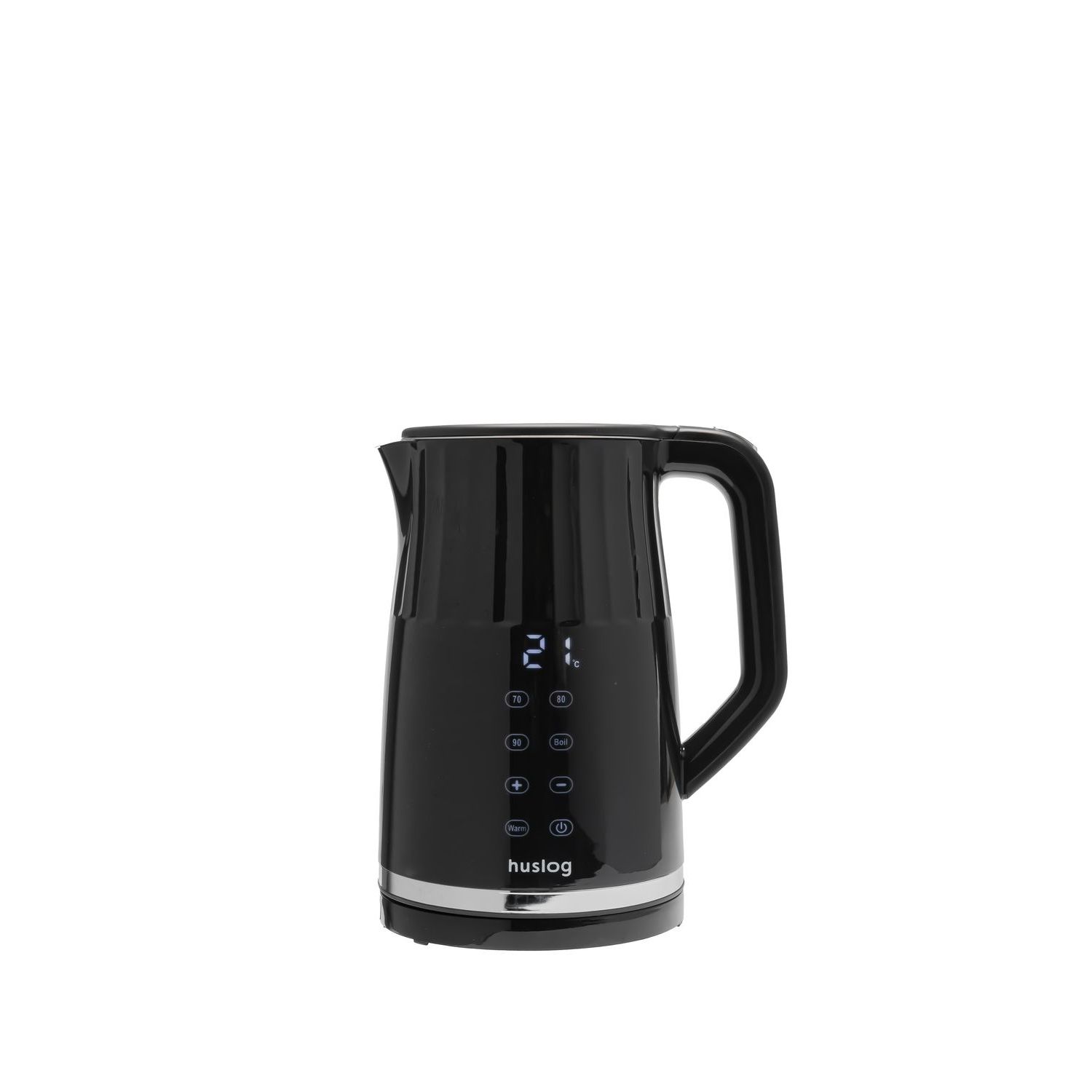 Huslog grooved kettle with touch panel svart 1,7L 2200W