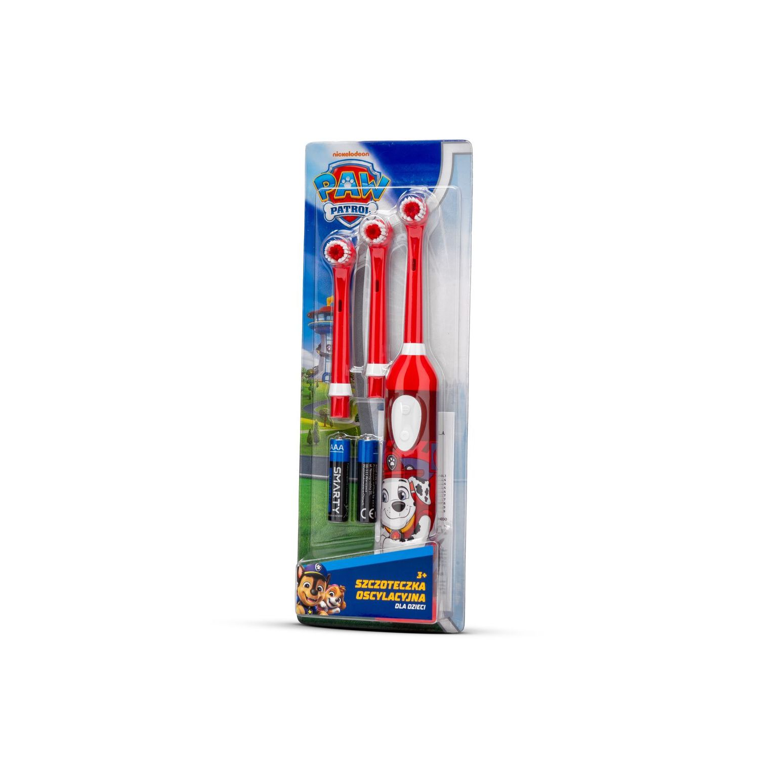 Paw Patrol oscillating children's toothbrush röd pattern 2