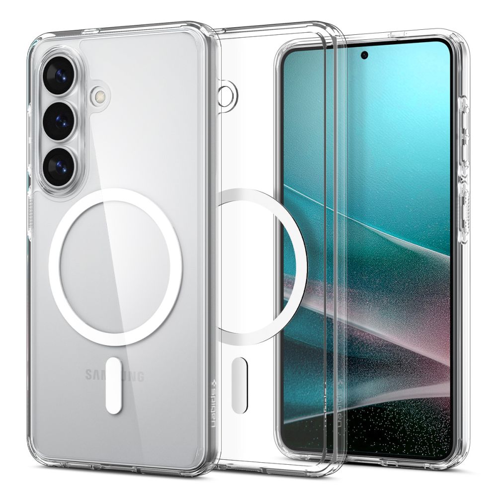 SPIGEN ULTRA HYBRID MAG MAGSAFE GALAXY S26 transparent / vit