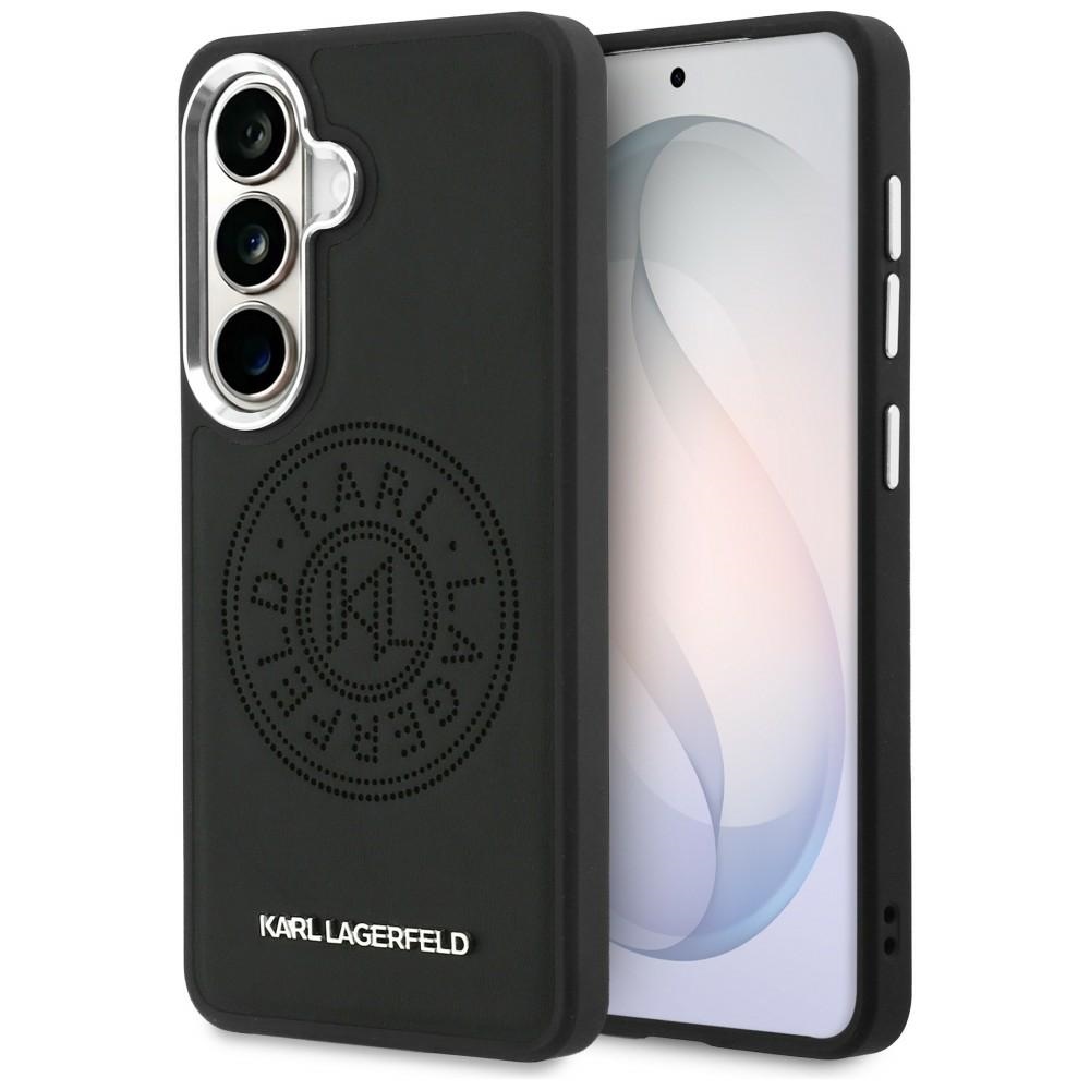 Karl Lagerfeld fodral Perforated KL MagSafe för Samsung Galaxy S26 svart