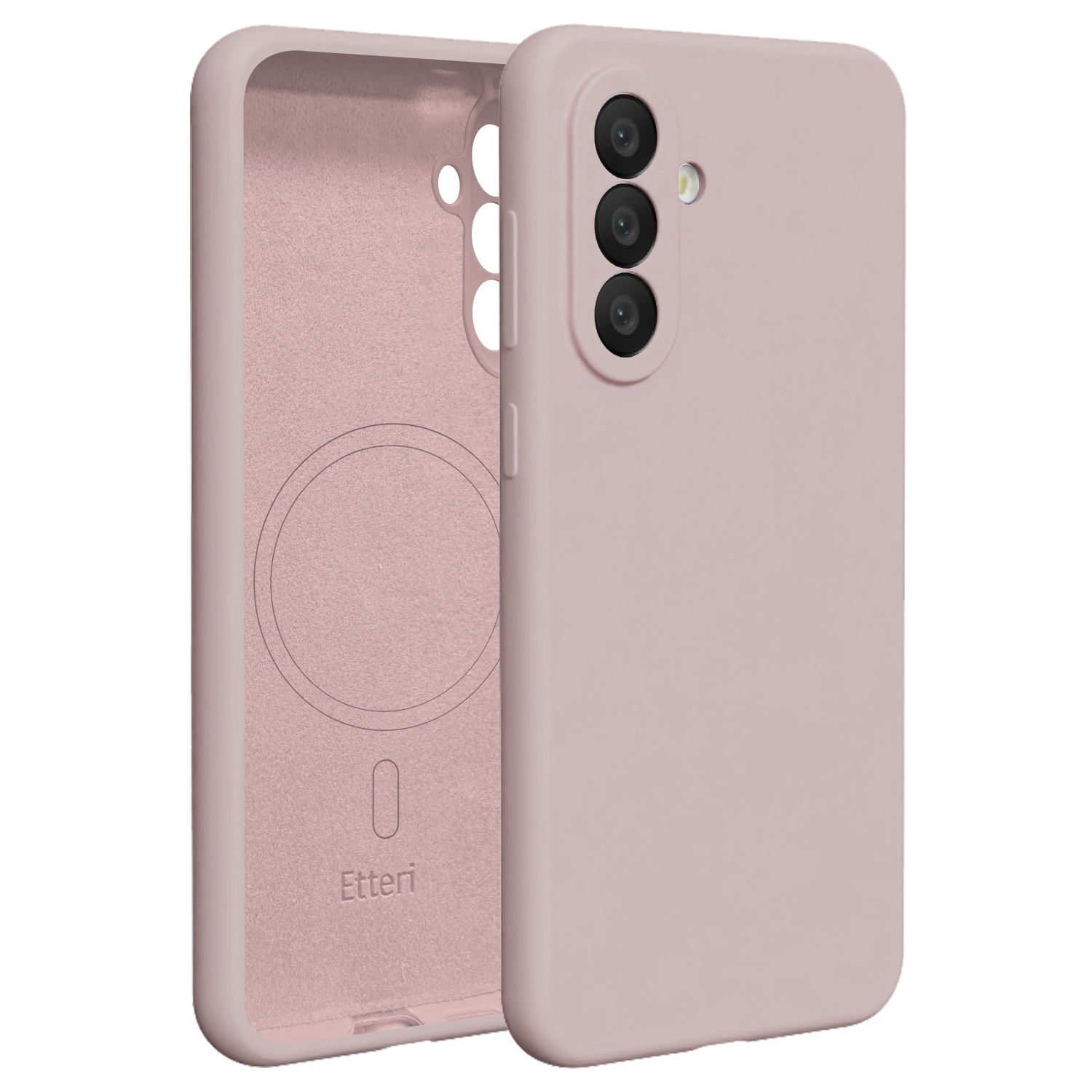 Etteri Silicone Mag skal för Samsung Galaxy A37 5G light rosa