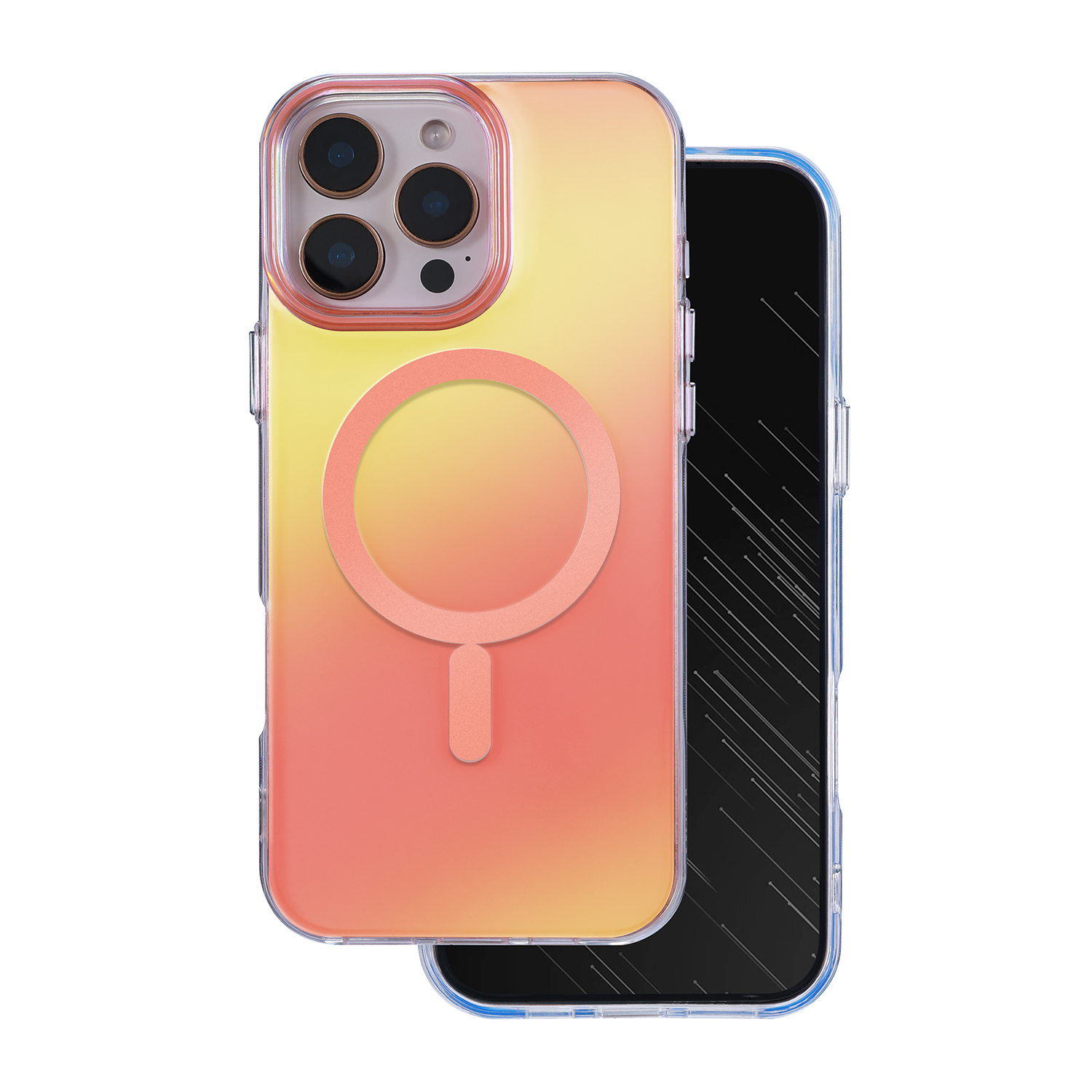 Tecto Shield Aurora skal för iPhone 16 Pro Max rosa