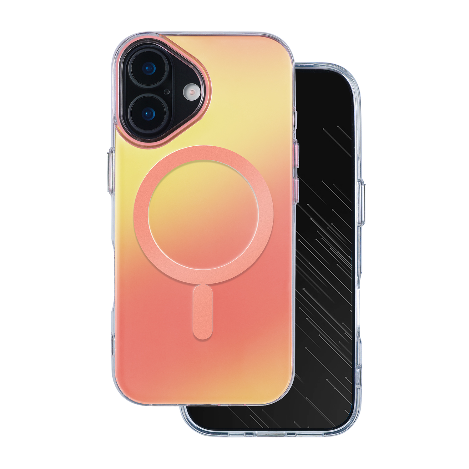 Tecto Shield Aurora skal för iPhone 17 rosa