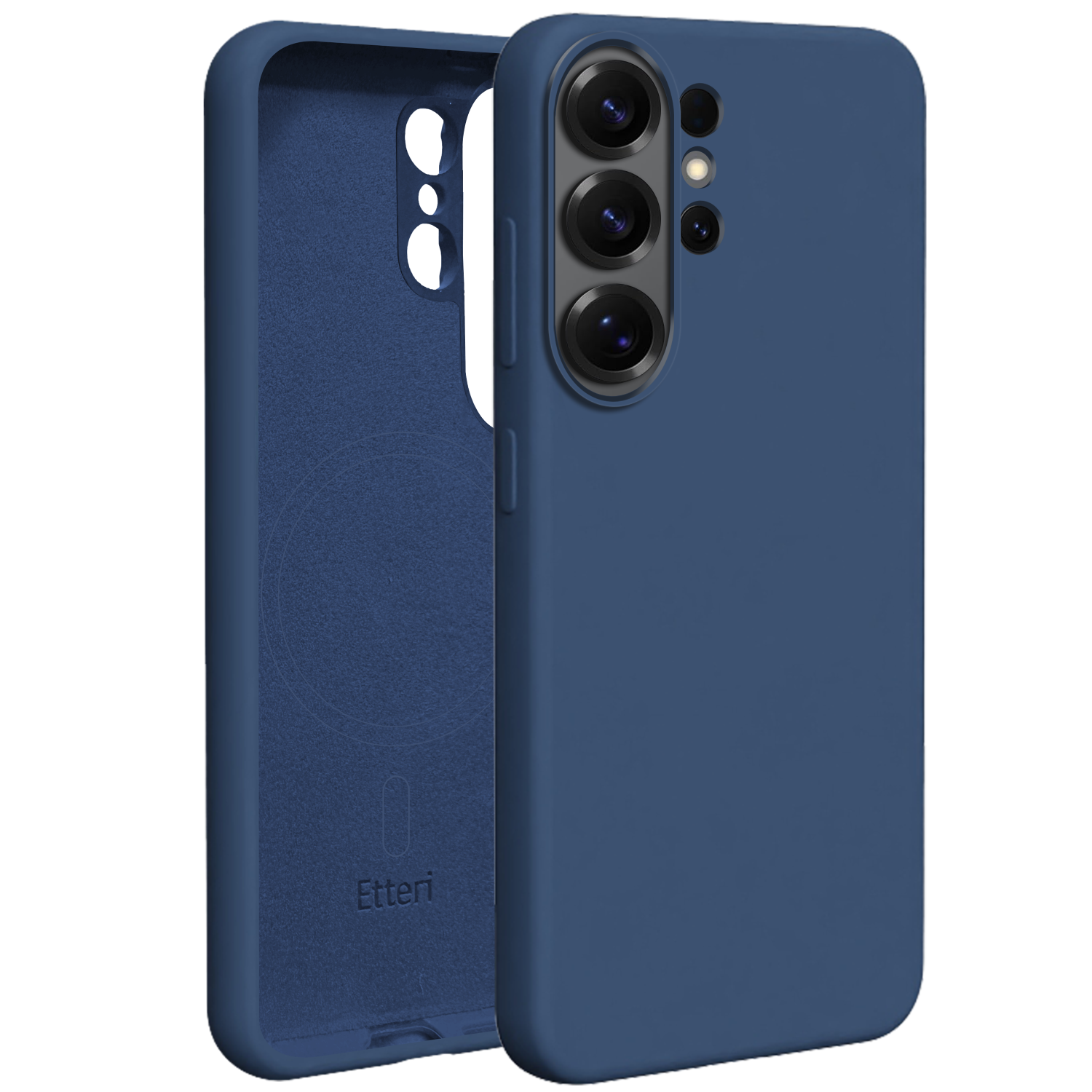 Etteri Silicone Mag skal för Samsung Galaxy S26 Ultra mörkblå