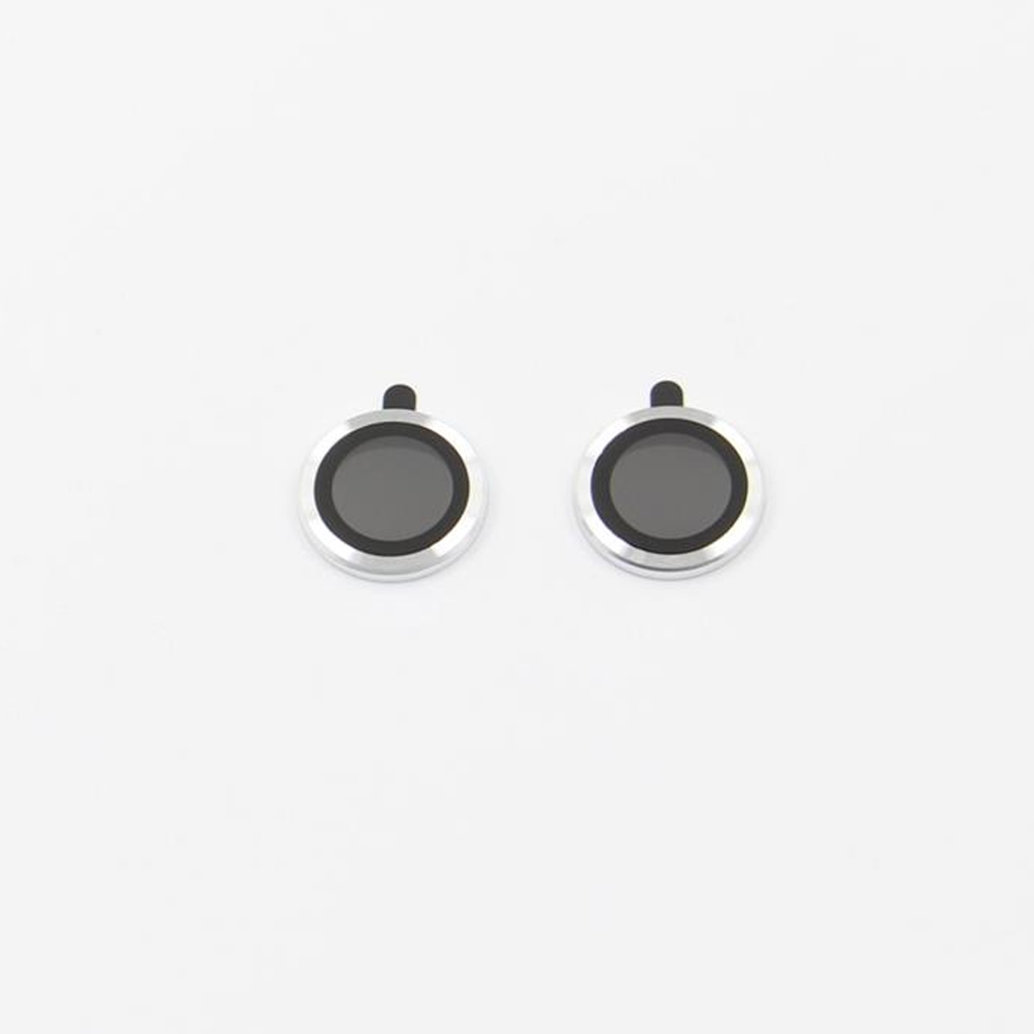 Set of lens glasses för iPhone 17 silver