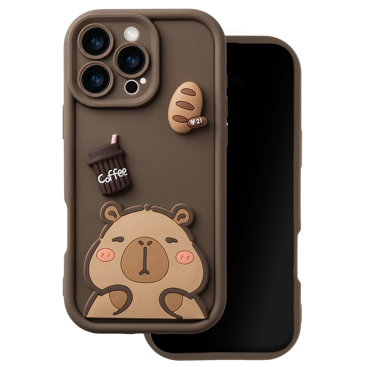 Ultra Trendy 3D skal för Samsung Galaxy S26 Plus capybara
