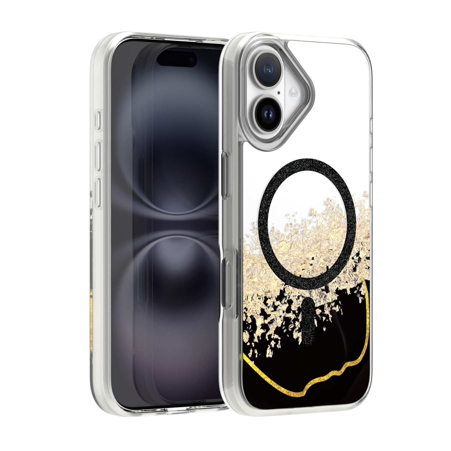 Epoxy Mag skal för iPhone 16 svart