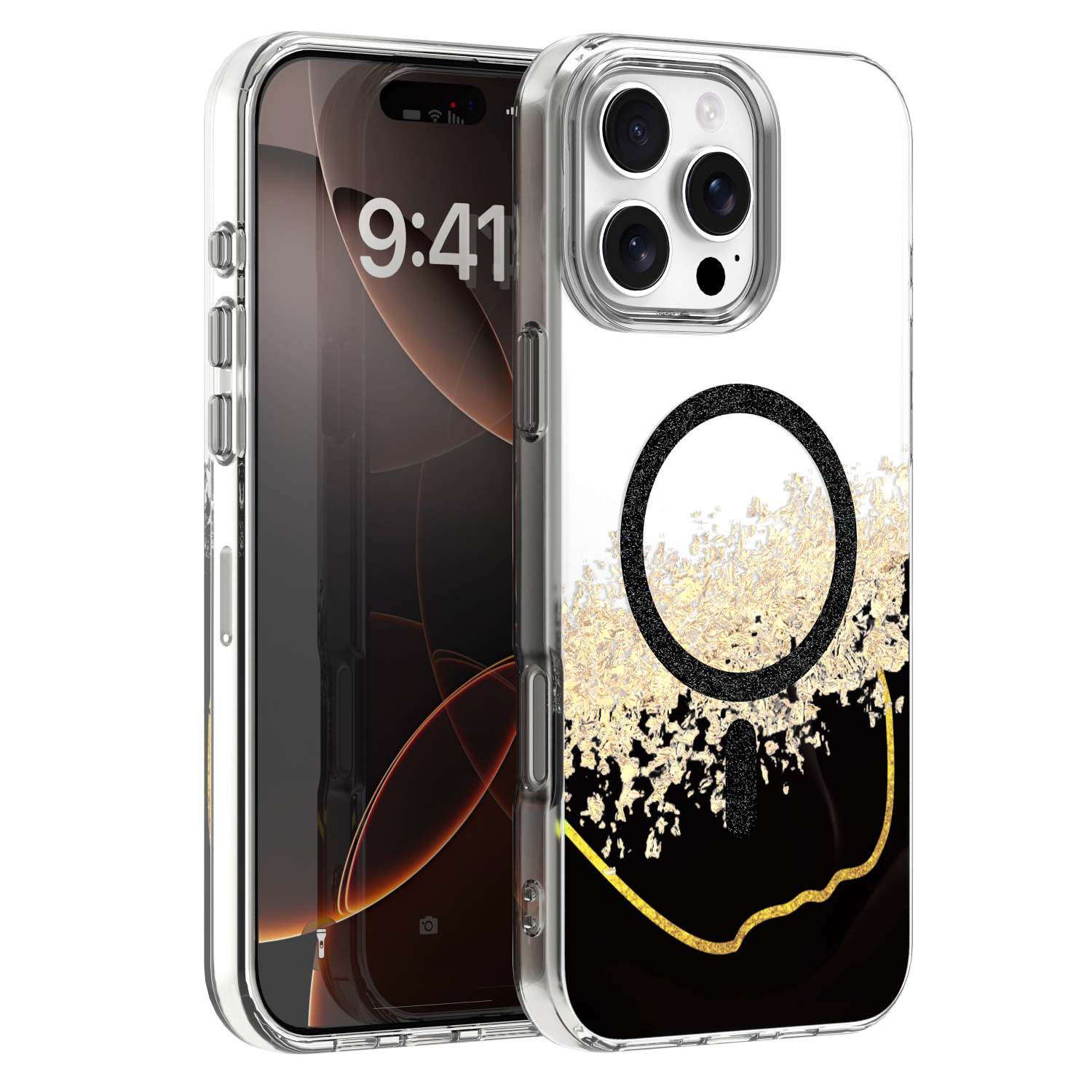 Epoxy Mag skal för iPhone 16 Pro svart