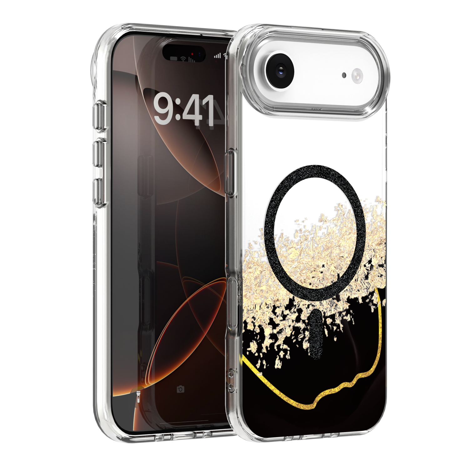 Epoxy Mag skal för iPhone 17 Air svart