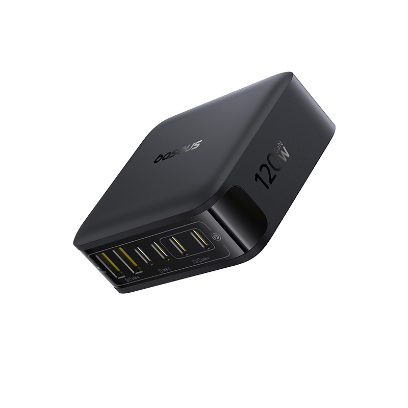 Baseus EnerFill FH21 Desktop Charging Station 4 x usb-c 2 x usb-a 120W svart