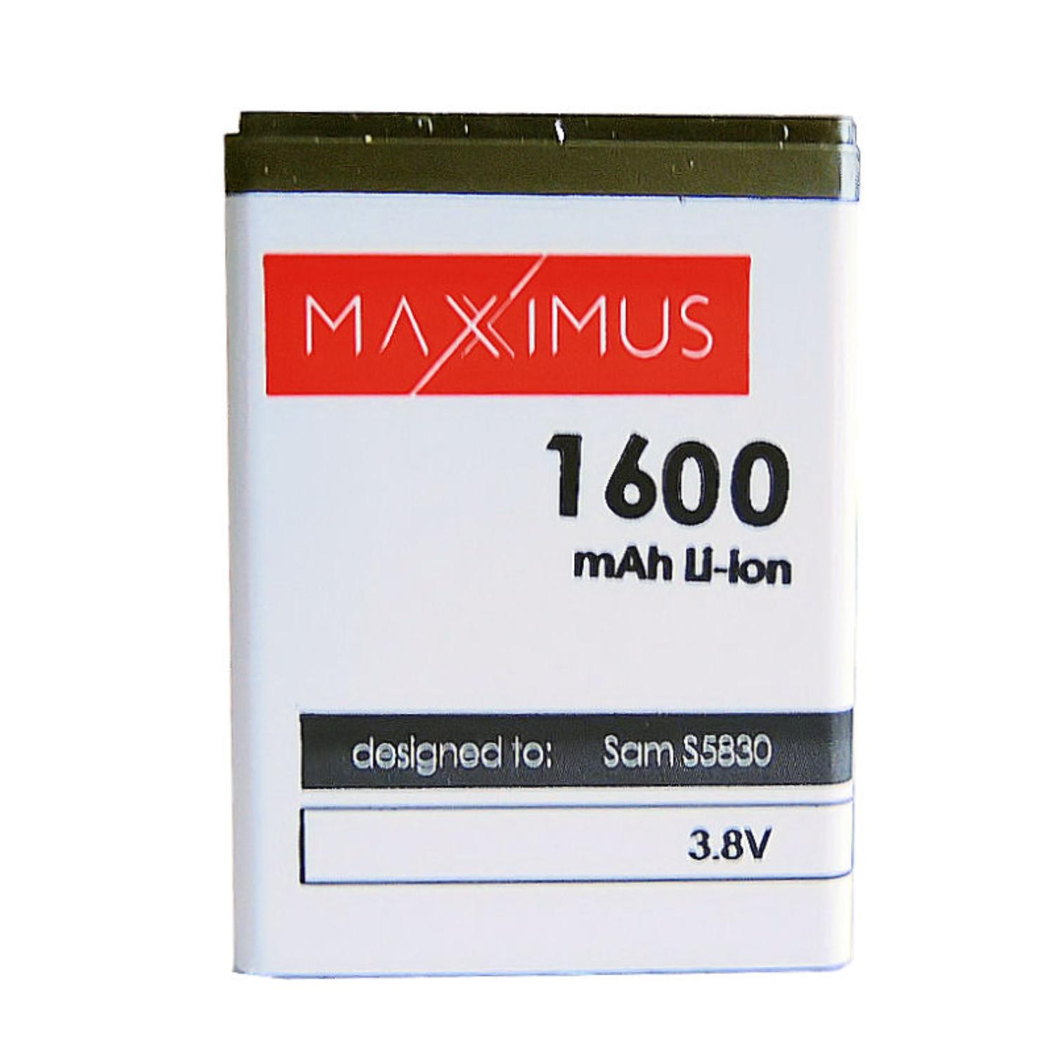 BAT MAXXIMUS SAM S5830 1600mAh