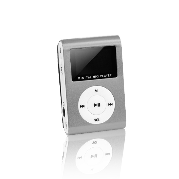 Setty MP3 with LCD + hörlurar silver