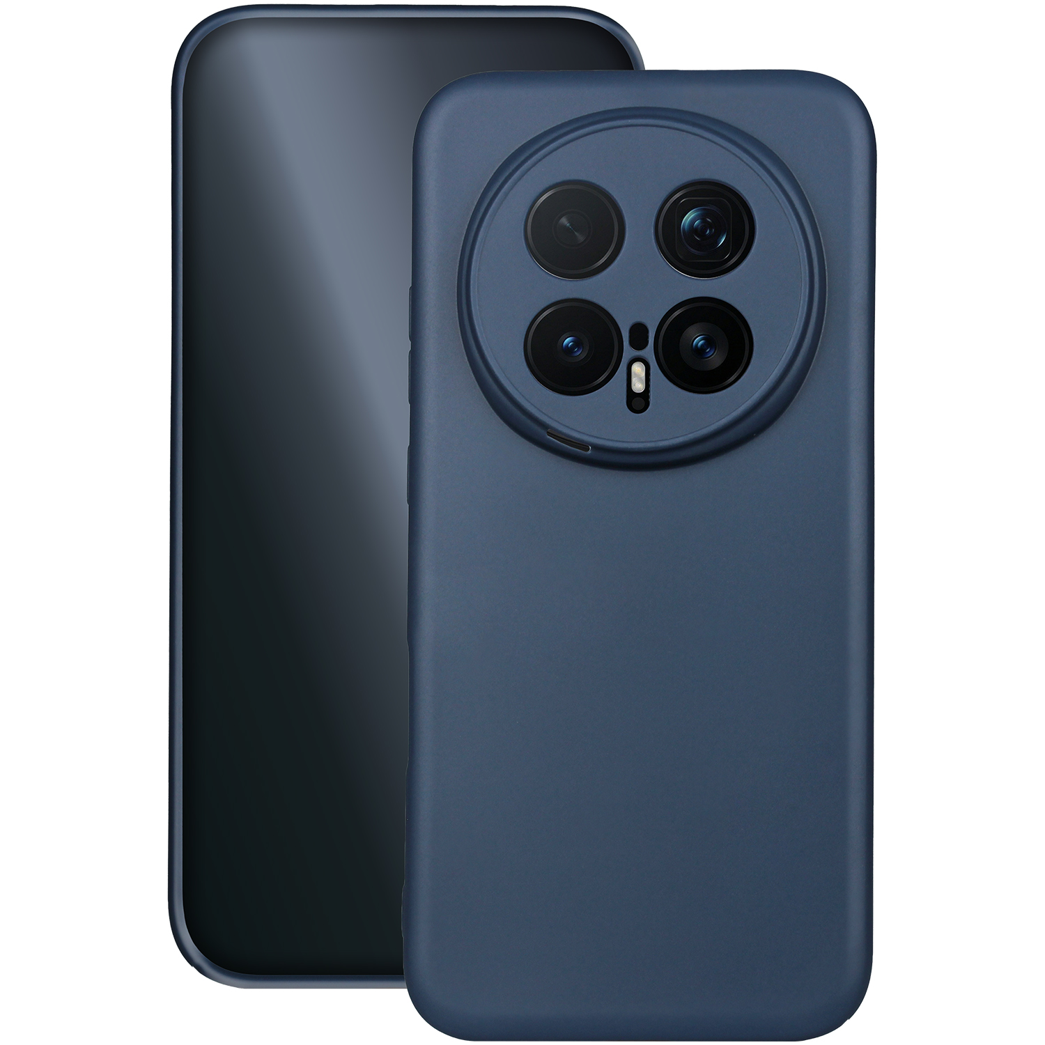 Matt TPU skal för Honor Magic 8 Pro mörkblå