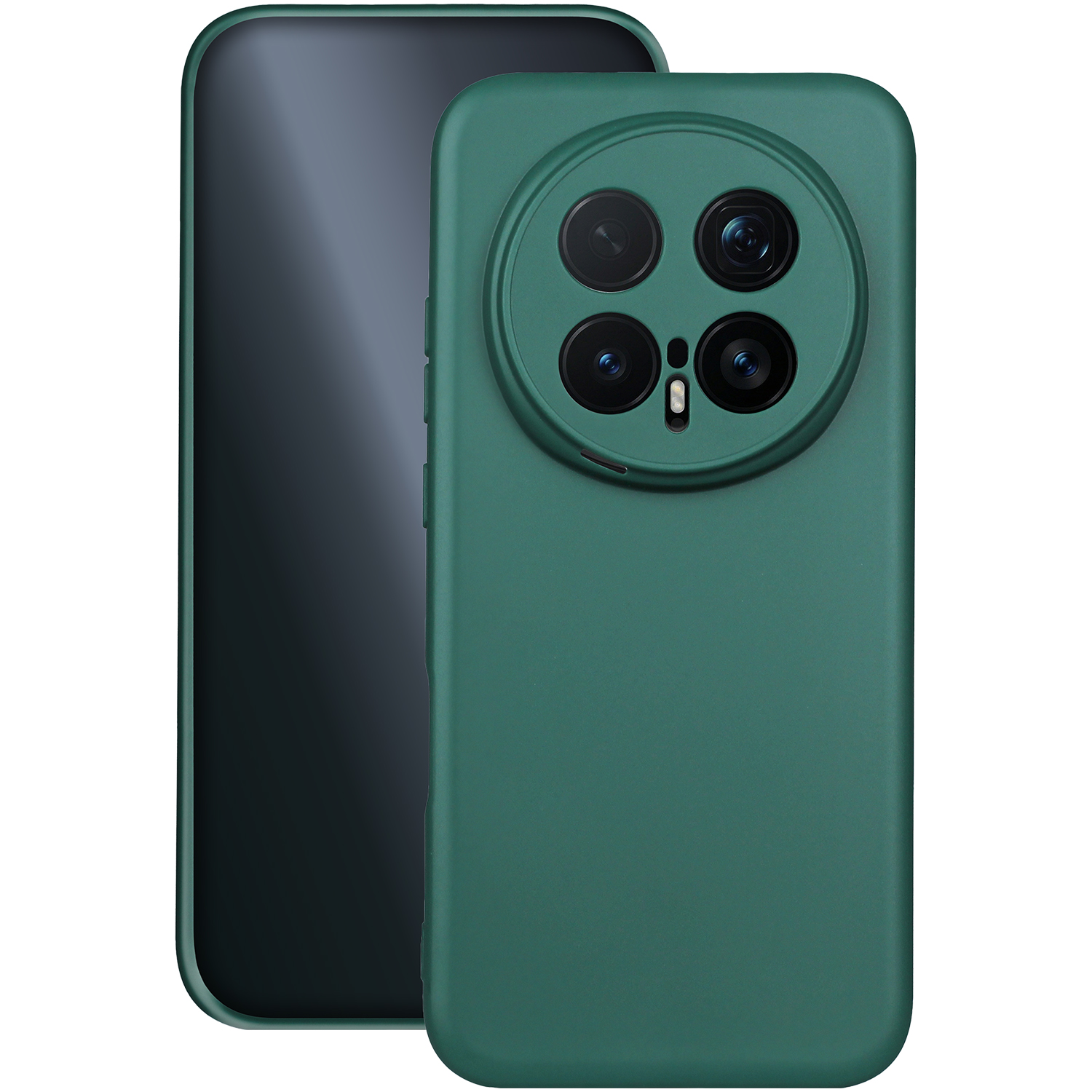 Matt TPU skal för Honor Magic 8 Pro forest grön