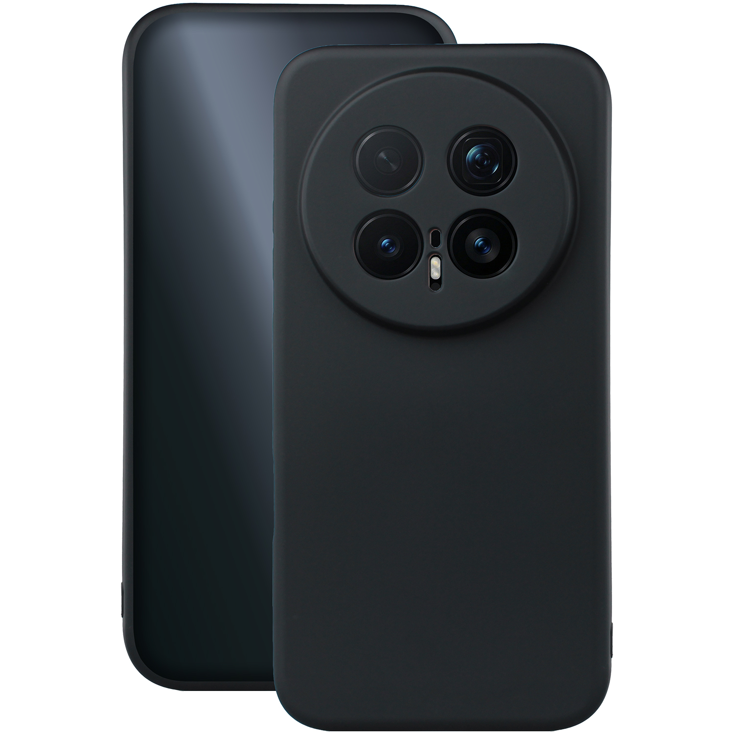 Silicon skal för Honor Magic 8 Pro svart