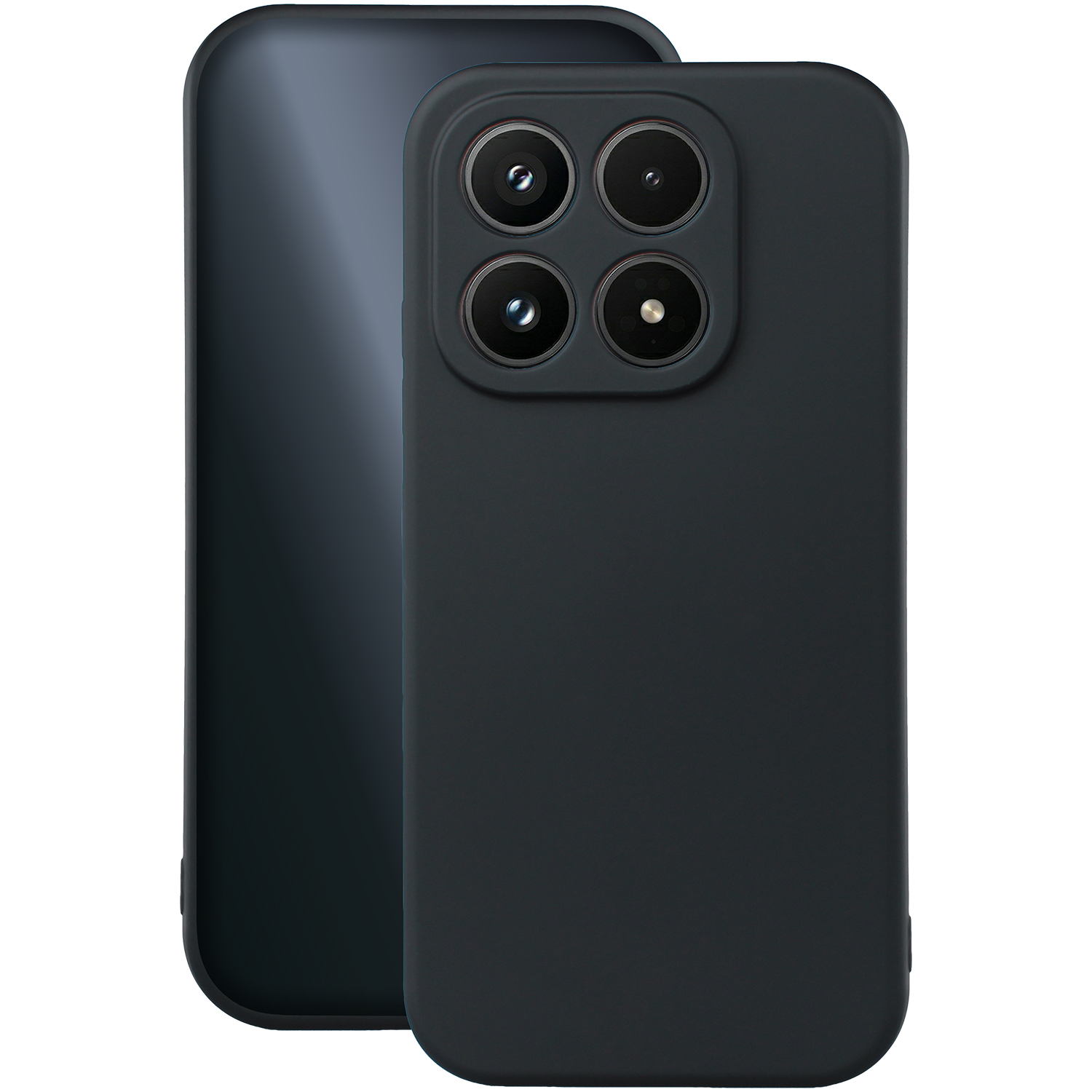 Silicon skal för Xiaomi 17 svart