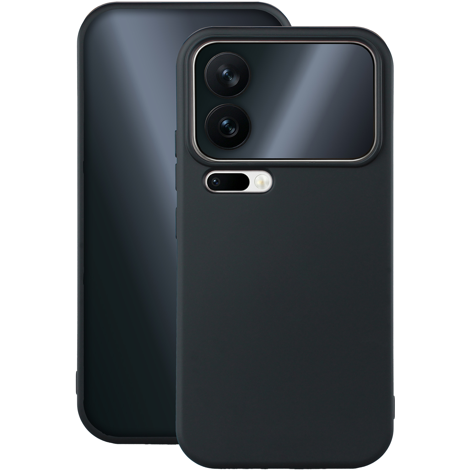 Silicon skal för Xiaomi 17 Pro svart