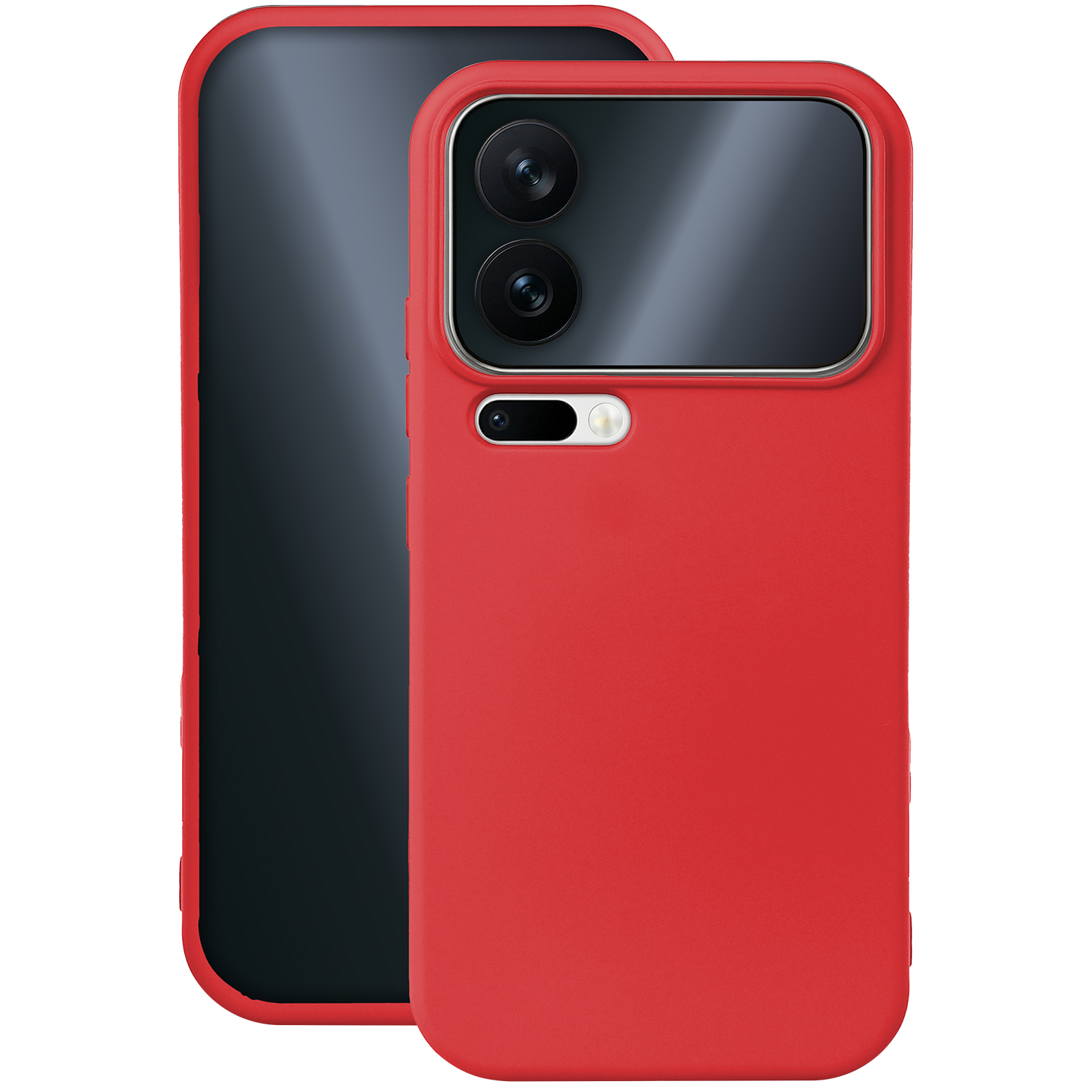Silicon skal för Xiaomi 17 Pro röd