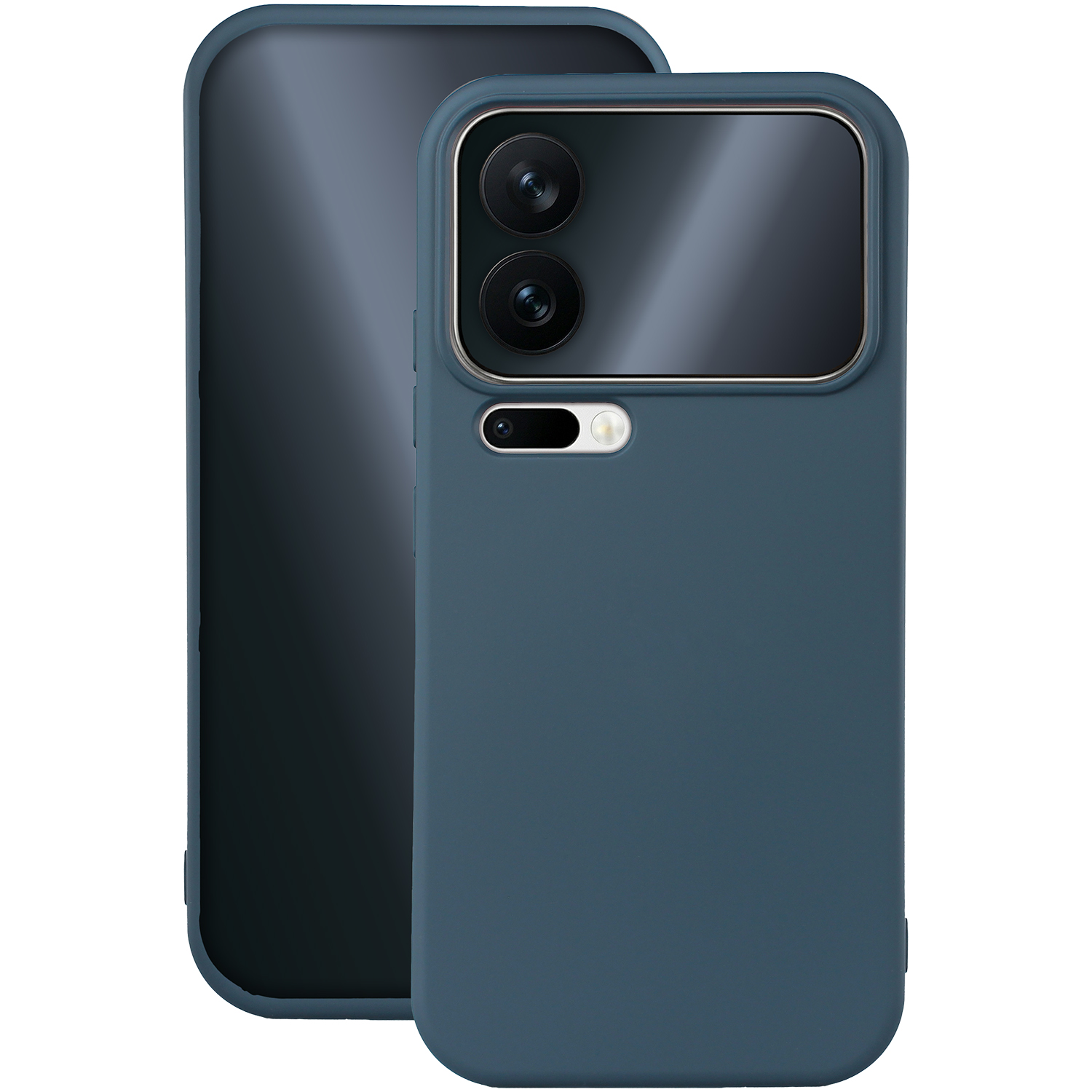 Silicon skal för Xiaomi 17 Pro mörkblå