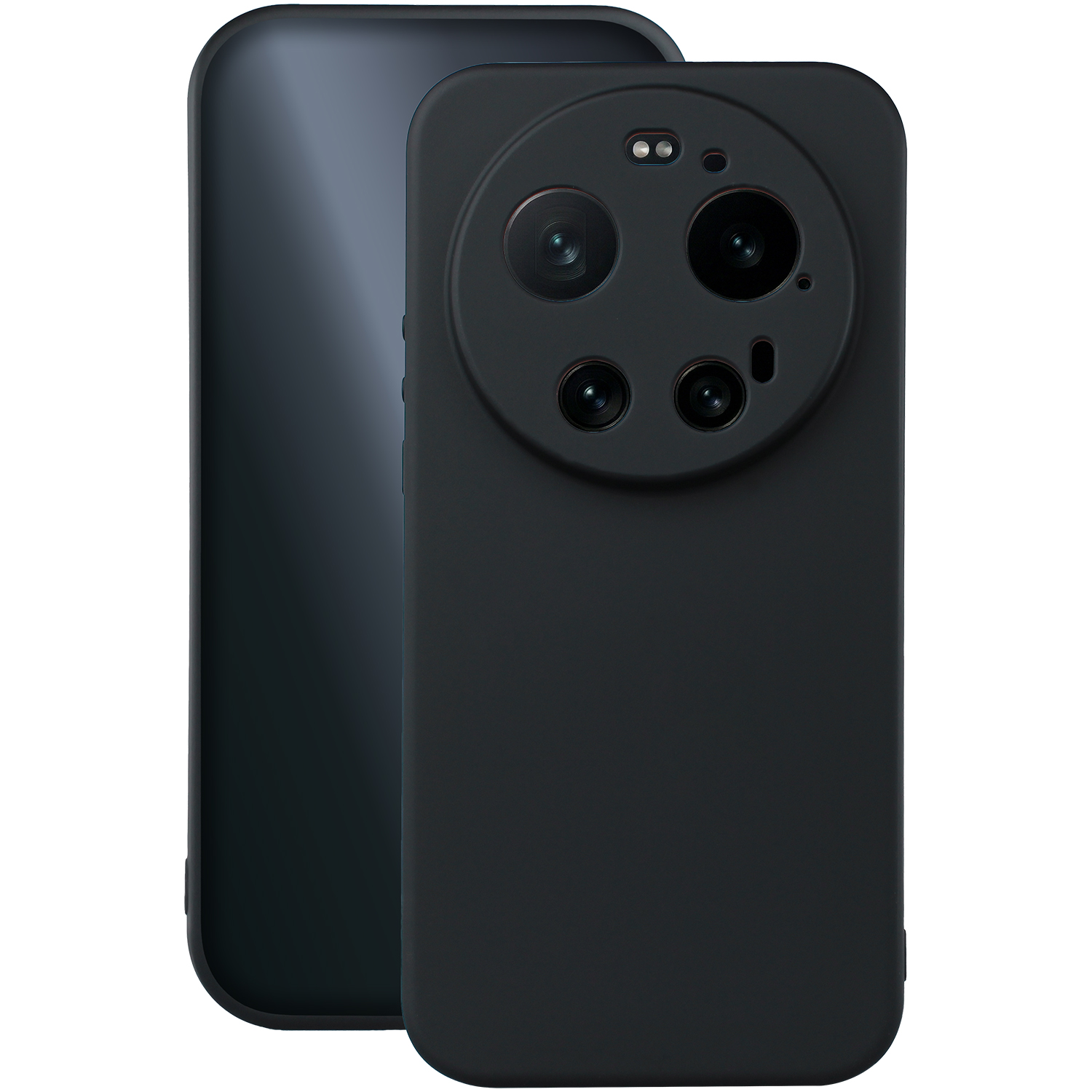 Silicon skal för Xiaomi 17 Ultra svart