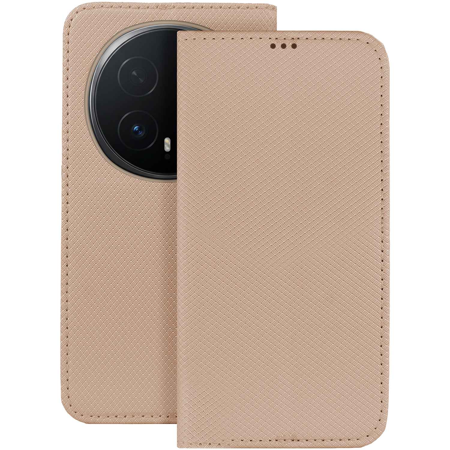 Smart Magnet fodral för Honor Magic 8 Pro guld