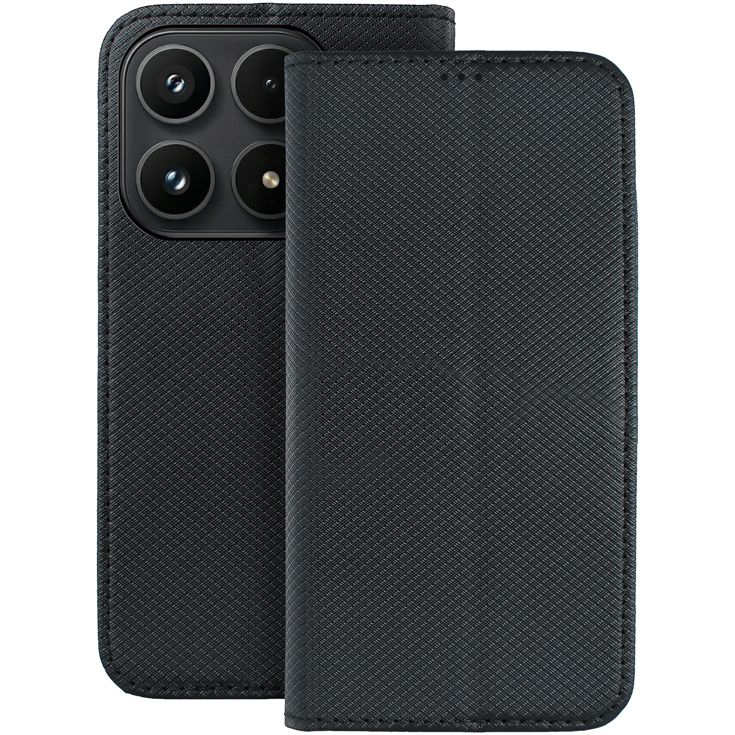 Smart Magnet fodral för Xiaomi 17 svart