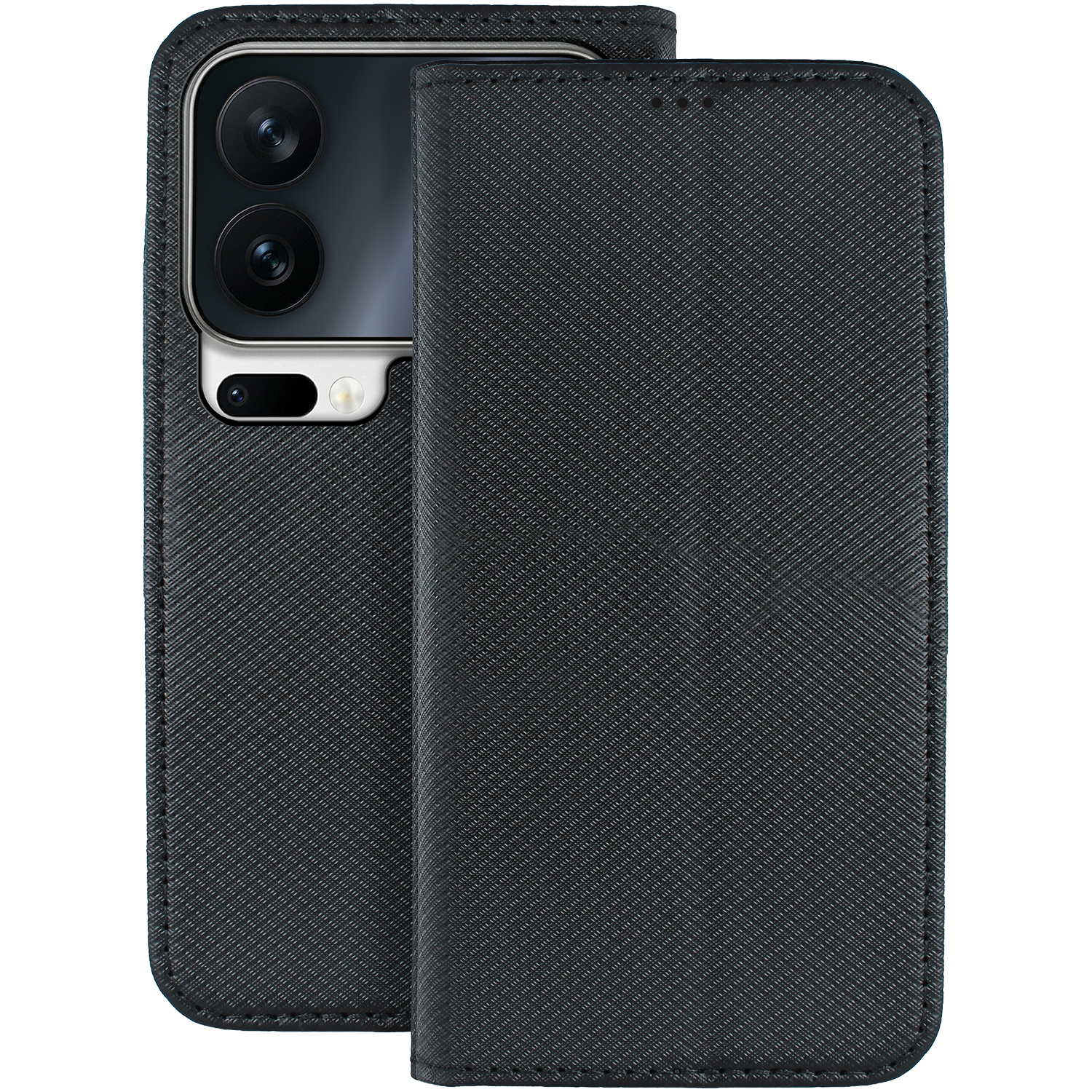 Smart Magnet fodral för Xiaomi 17 Pro svart