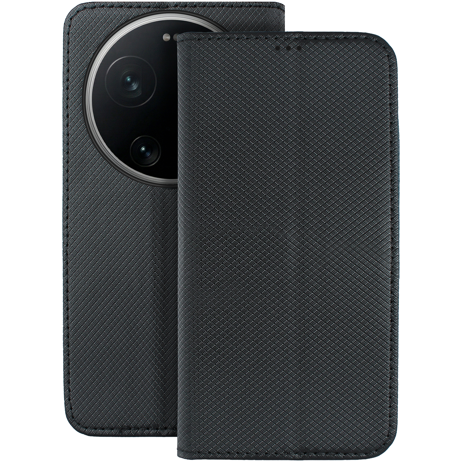 Smart Magnet fodral för Xiaomi 17 Ultra svart