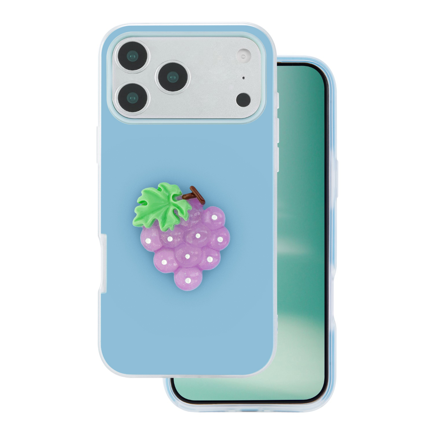 Fruit 2in1 skal för iPhone 17 Pro Max blå