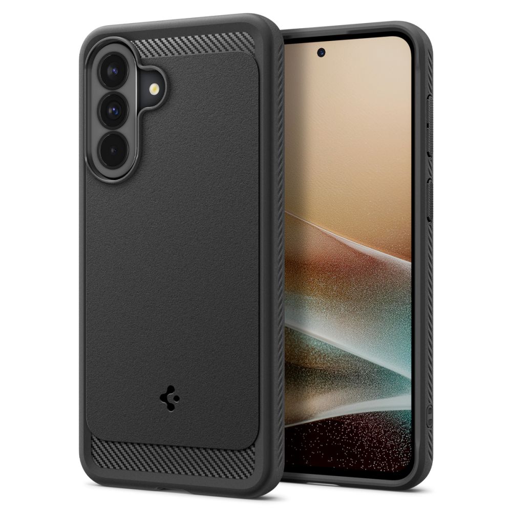 Spigen Rugged Armor fodral för Samsung Galaxy A37 5G matte svart