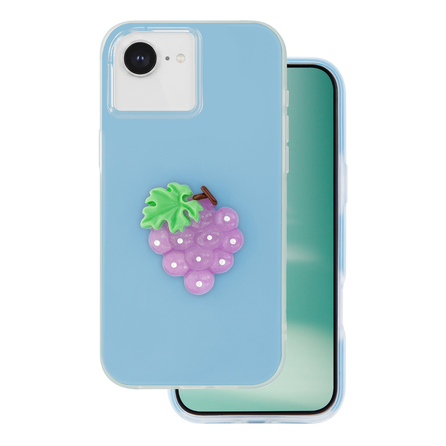 Fruit 2in1 skal för iPhone 16e / 17e blå