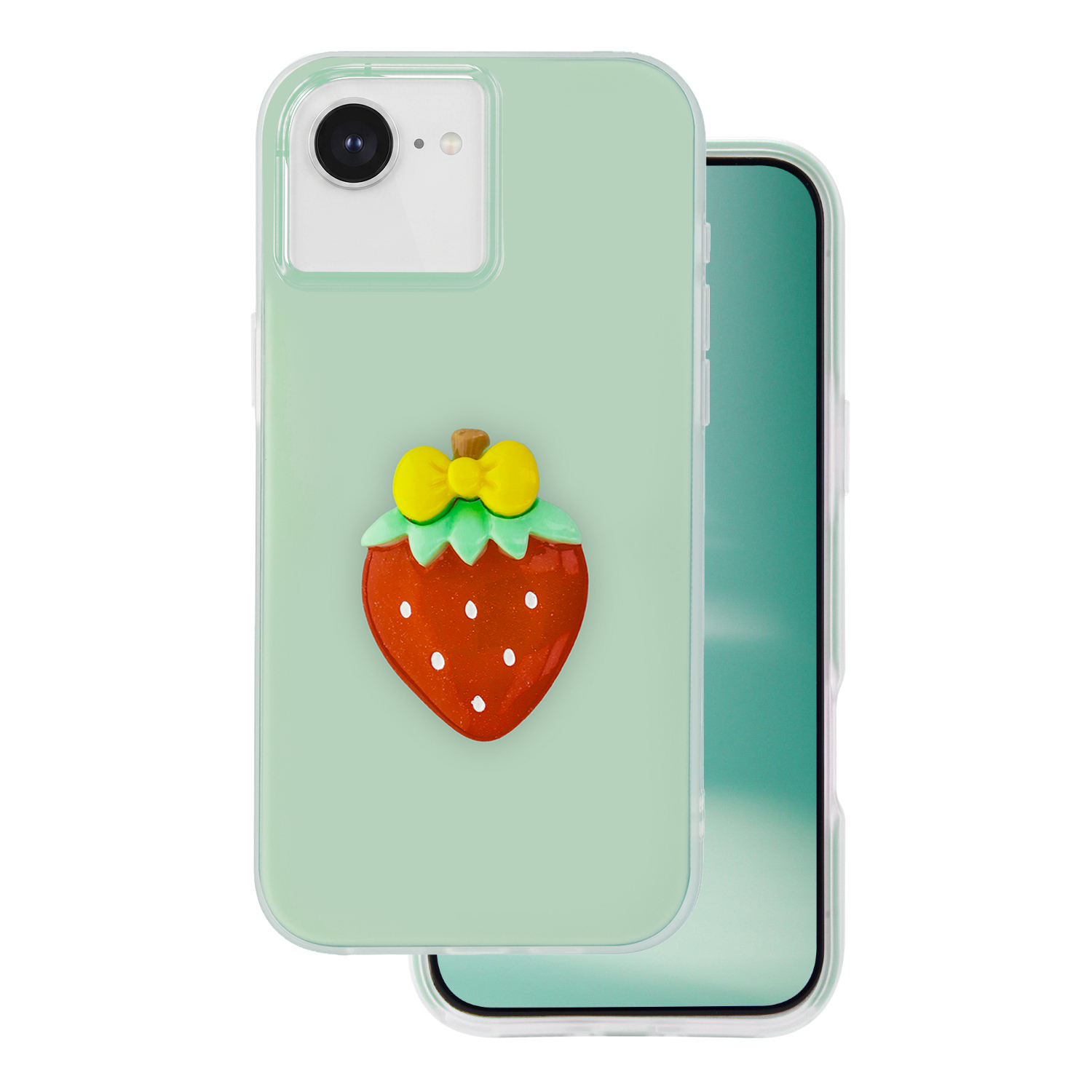 Fruit 2in1 skal för iPhone 16e / 17e grön