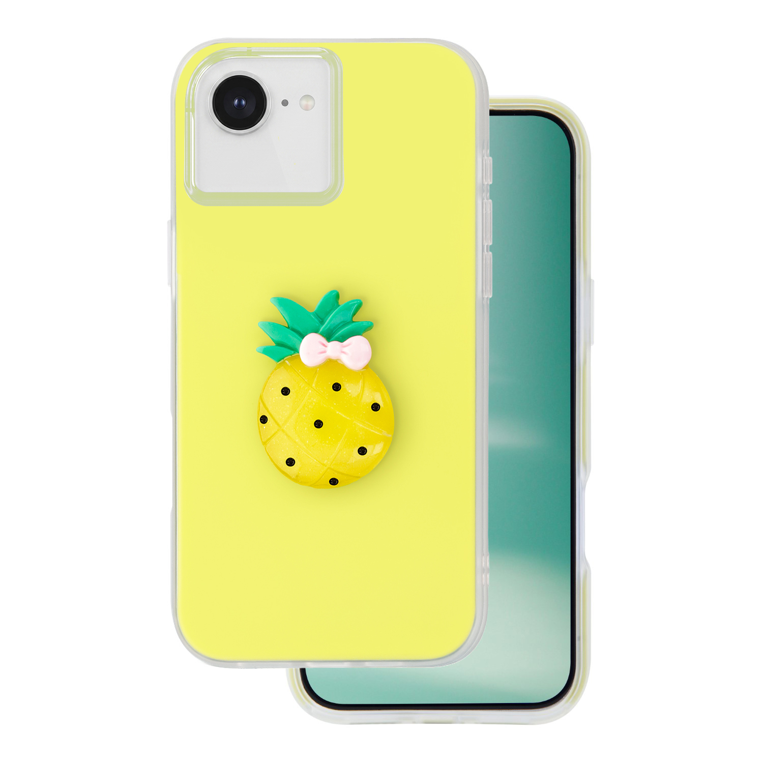 Fruit 2in1 skal för iPhone 16e / 17e gul