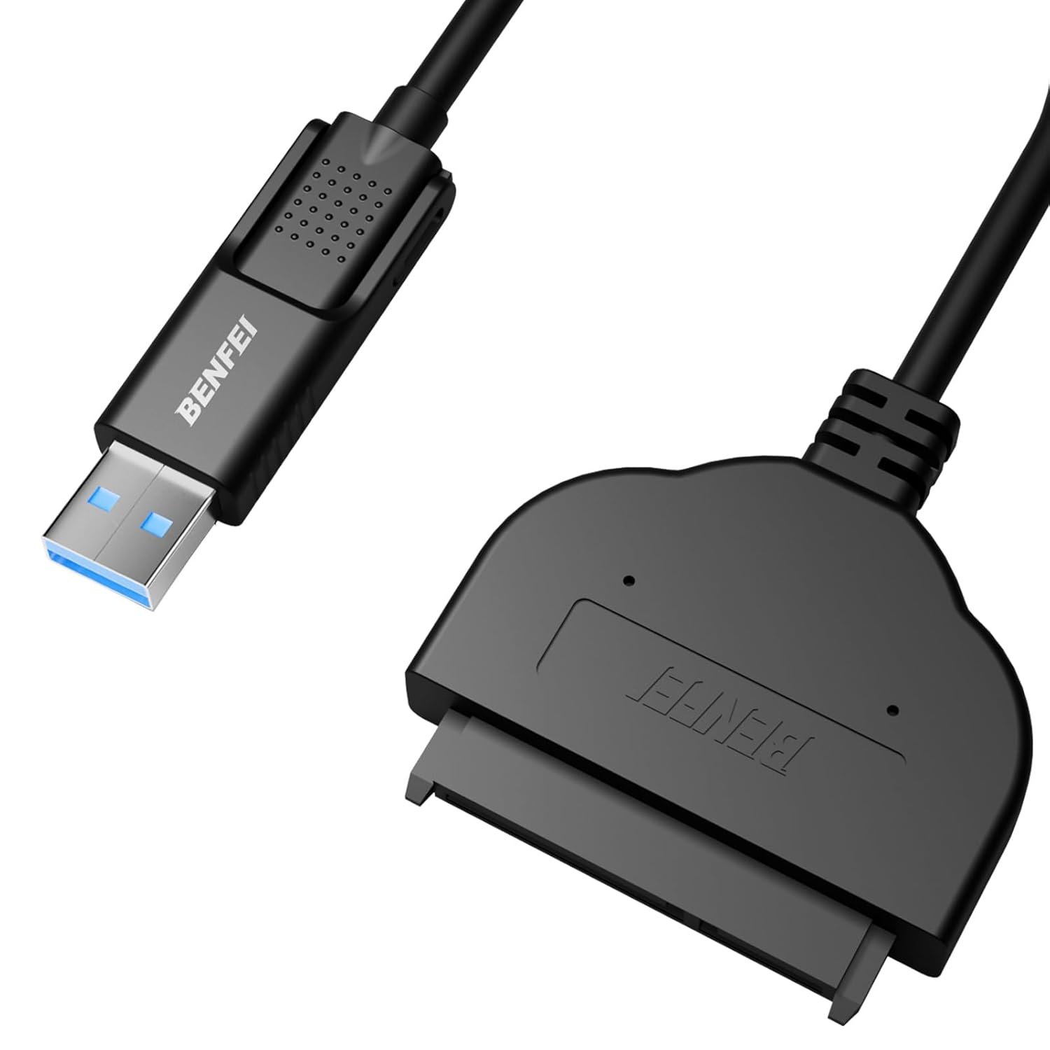 BENFEI kabel USB-C USB-A 3 0 to SATA III för 2 5 HDD SSD svart
