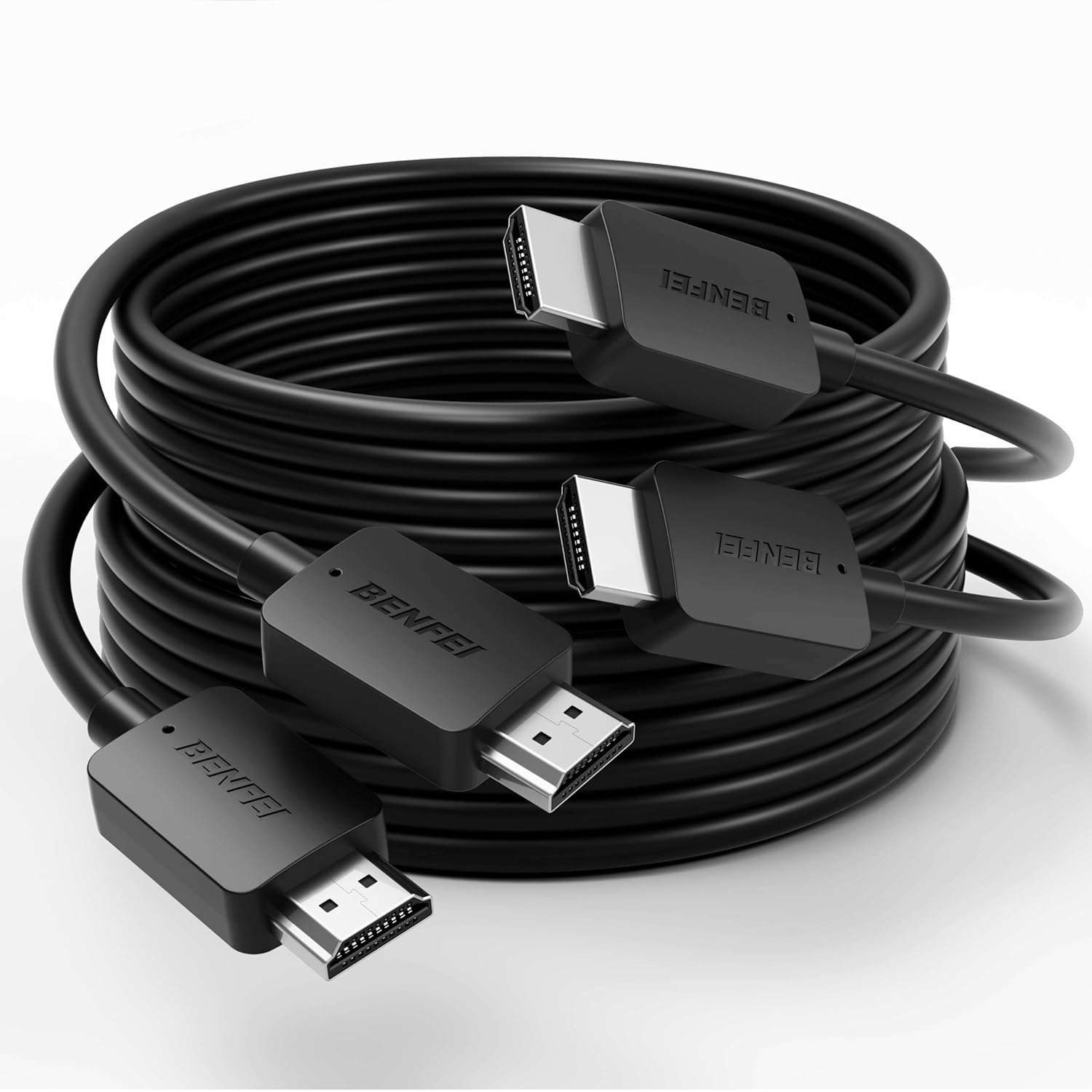 BENFEI kabel 8K HDMI to HDMI 1 0 m 2 pack svart