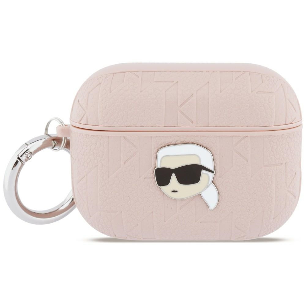 Karl Lagerfeld Monogram Karl Head för AirPods Pro 3 rosa