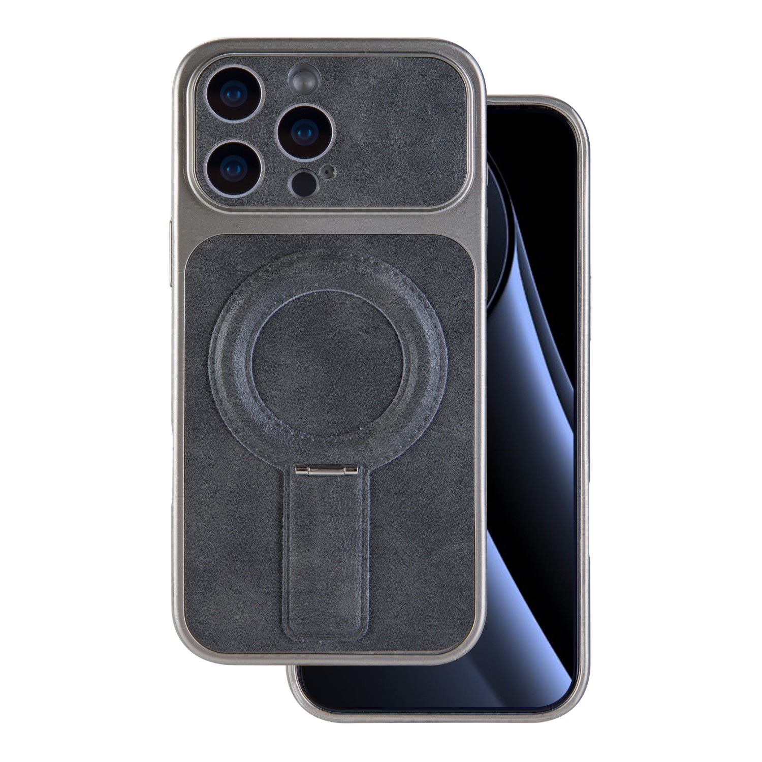 Luxgrip Mag skal för iPhone 16 Pro Max grå