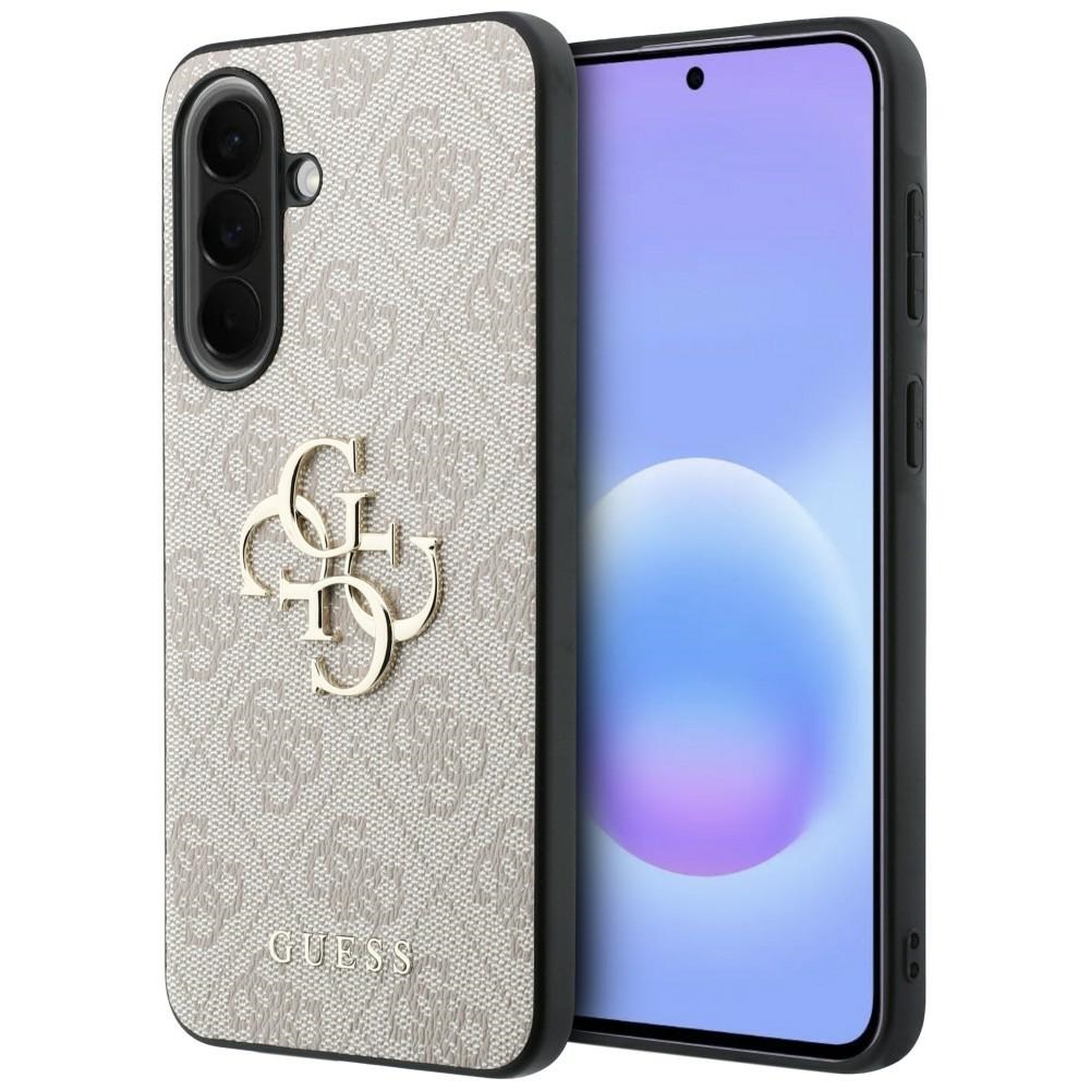 Guess HC PU 4G Big Logo fodral för Samsung Galaxy A57 rosa