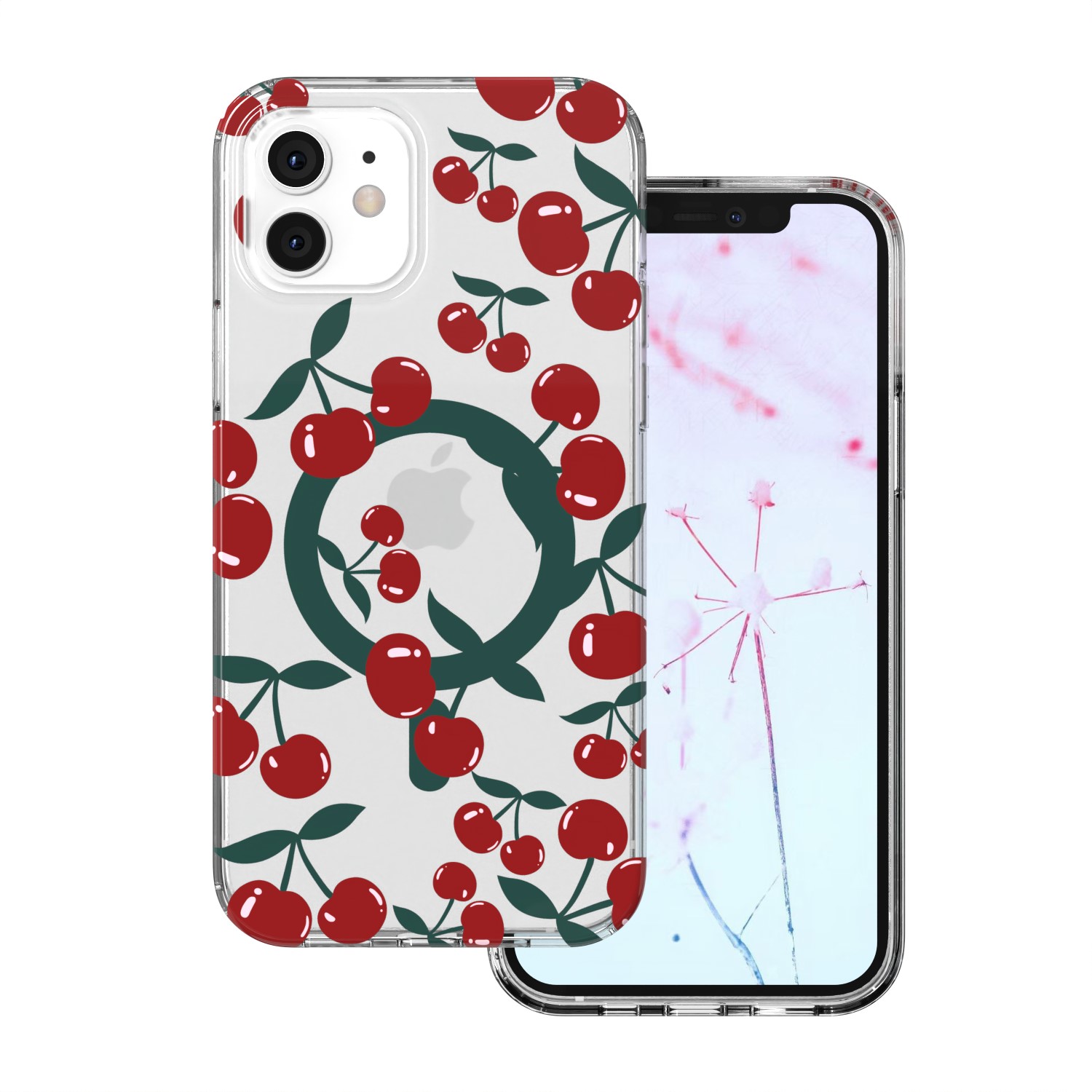 Cherry Mag skal för iPhone 11 transparent