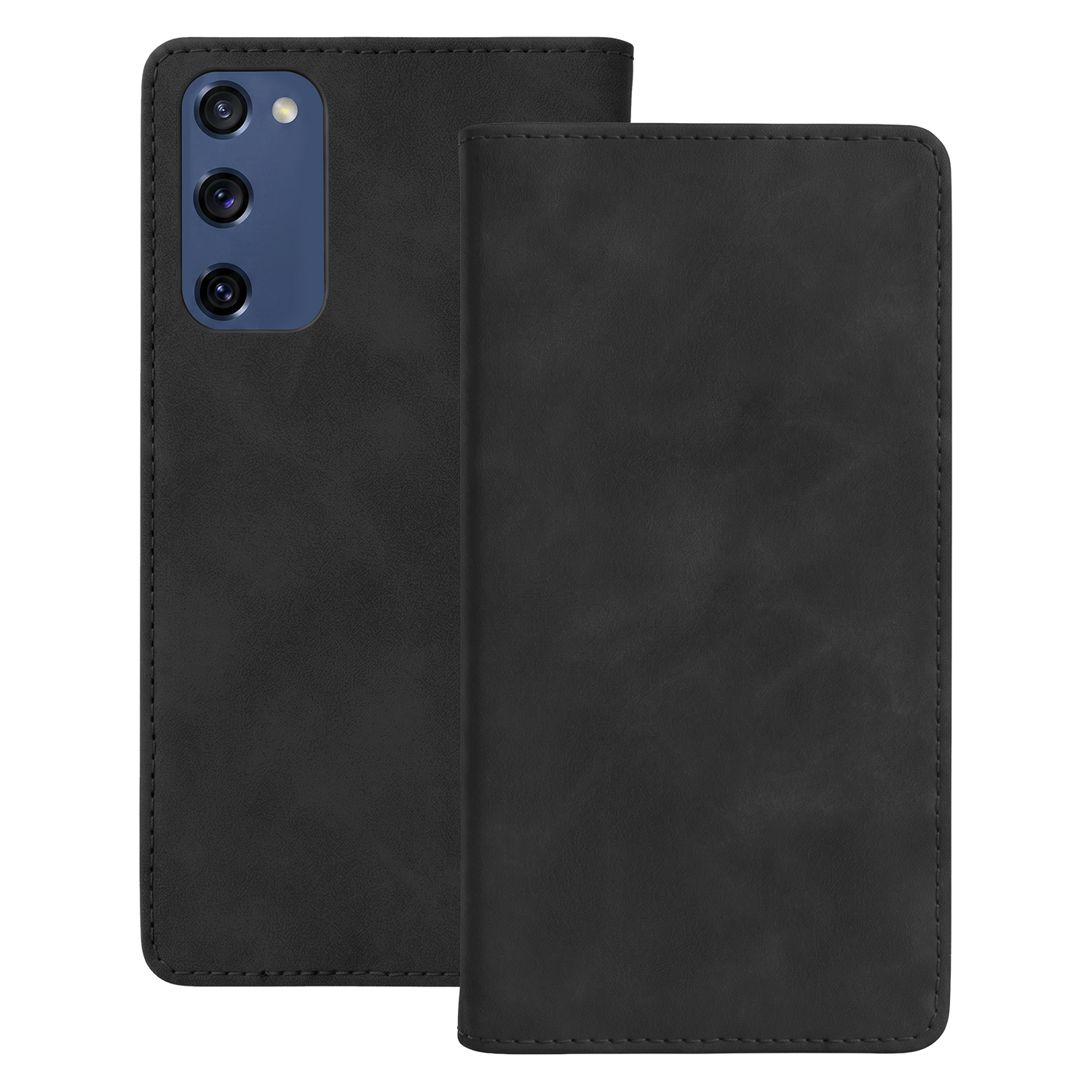 Smart Suede fodral för Samsung Galaxy S20 FE / S20 Lite / S20 FE 5G svart