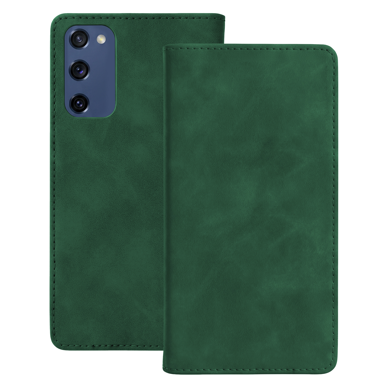Smart Suede fodral för Samsung Galaxy S20 FE / S20 Lite / S20 FE 5G grön