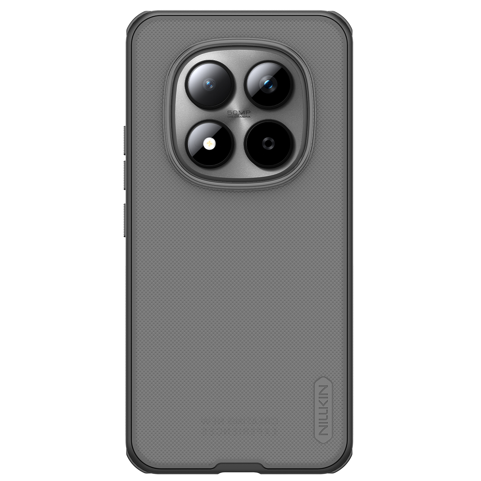 Nillkin Super Frosted Shield Pro fodral för Xiaomi Redmi Note 15 Pro+ 5G / Poco M8 Pro 5G transparent svart