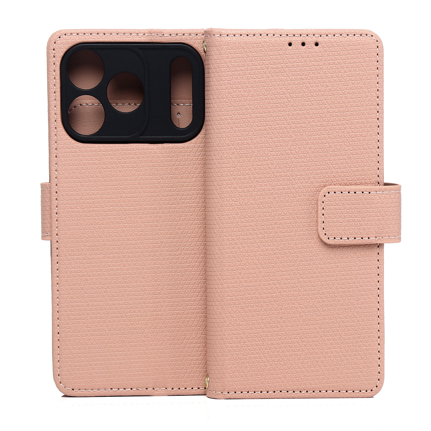 Smart Triangle fodral för iPhone 17 Pro / 18 Pro rosa