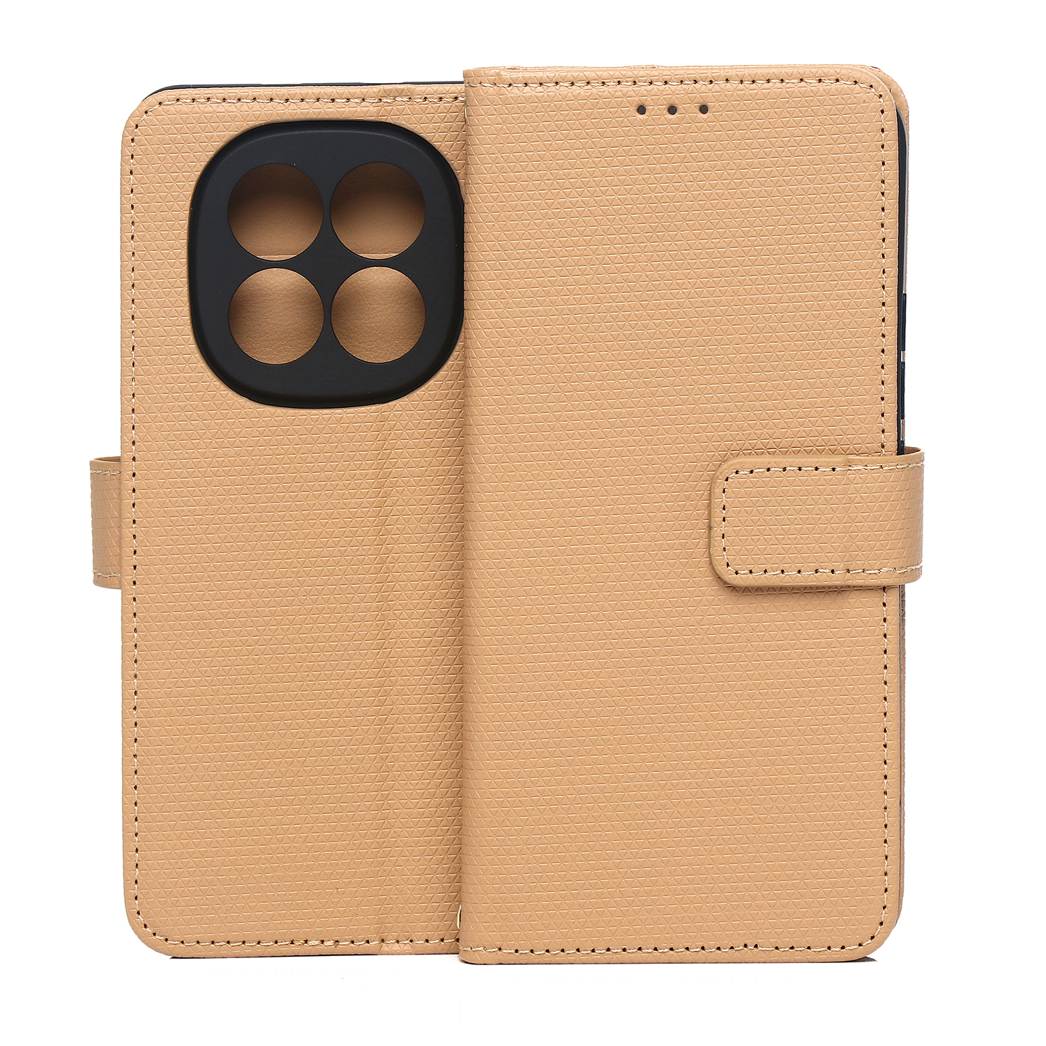 Smart Triangle fodral för Xiaomi Redmi Note 15 5G brun