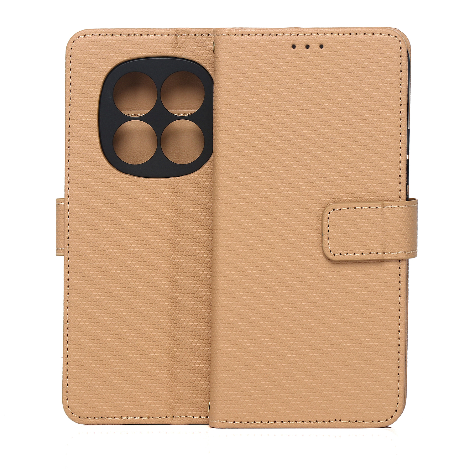 Smart Triangle fodral för Xiaomi Redmi Note 15 Pro 5G brun