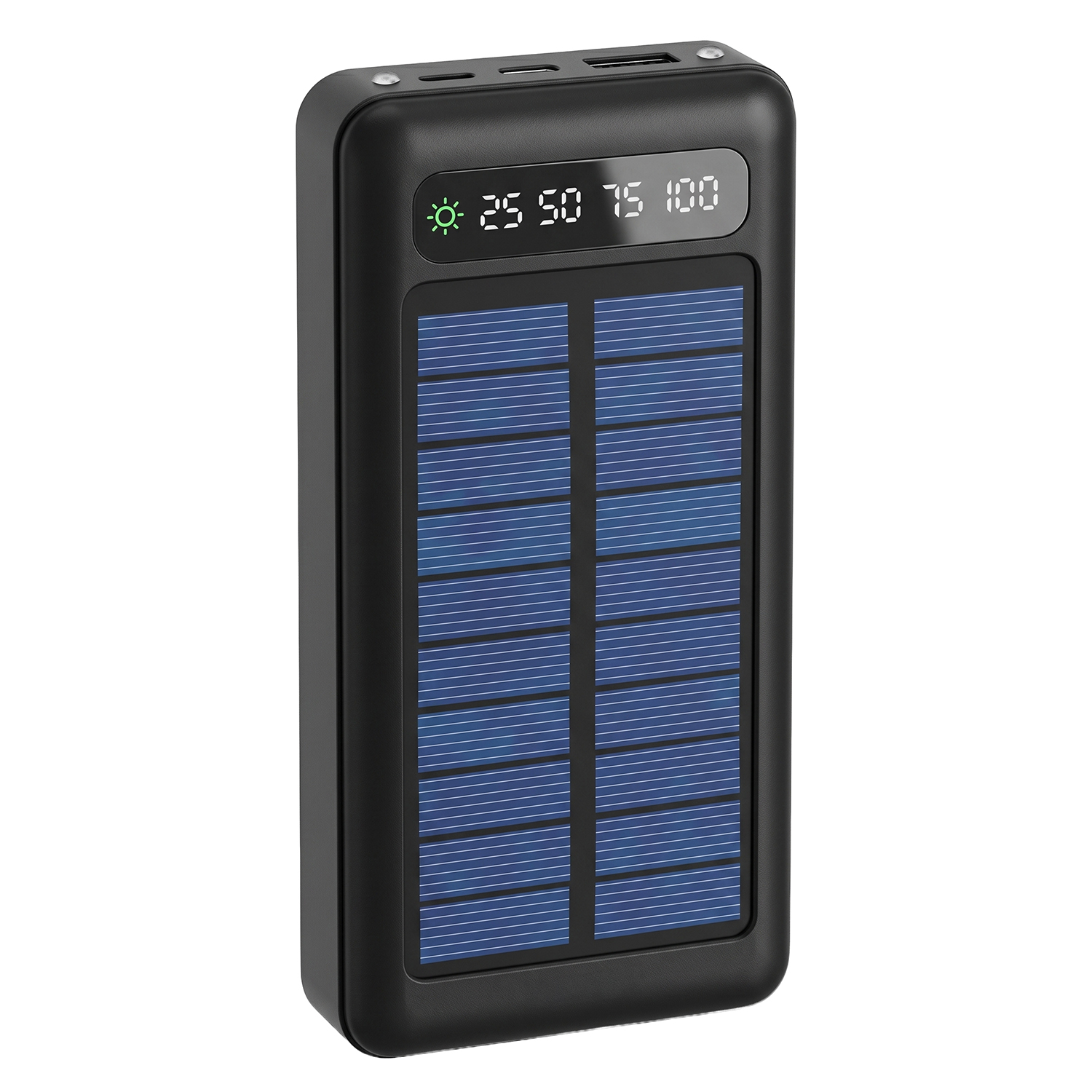 Setty solar power bank SLR-120 20000 mAh svart