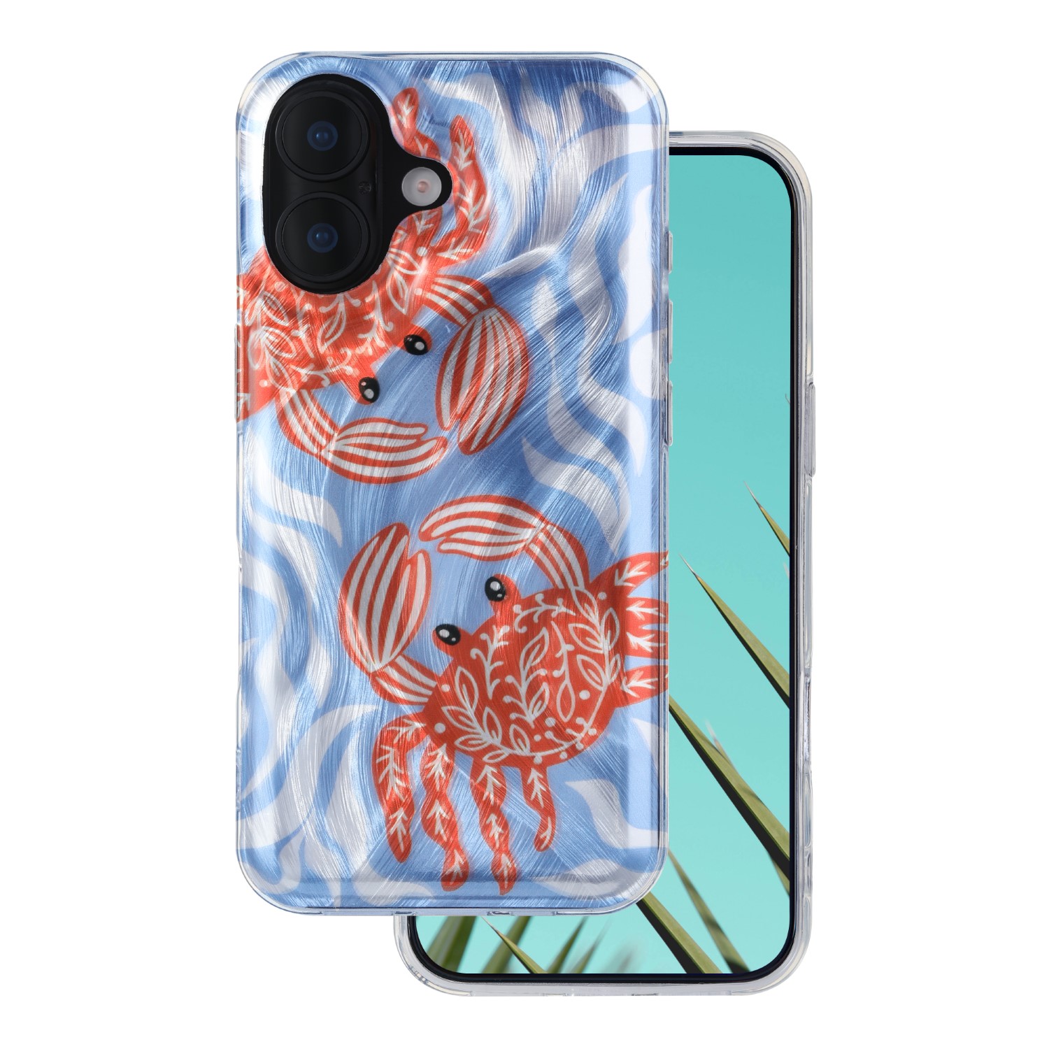 Ultra Trendy Summer skal för iPhone 16 crab