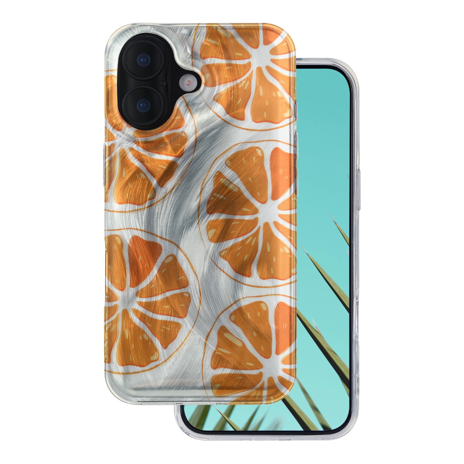 Ultra Trendy Summer skal för iPhone 16 orange