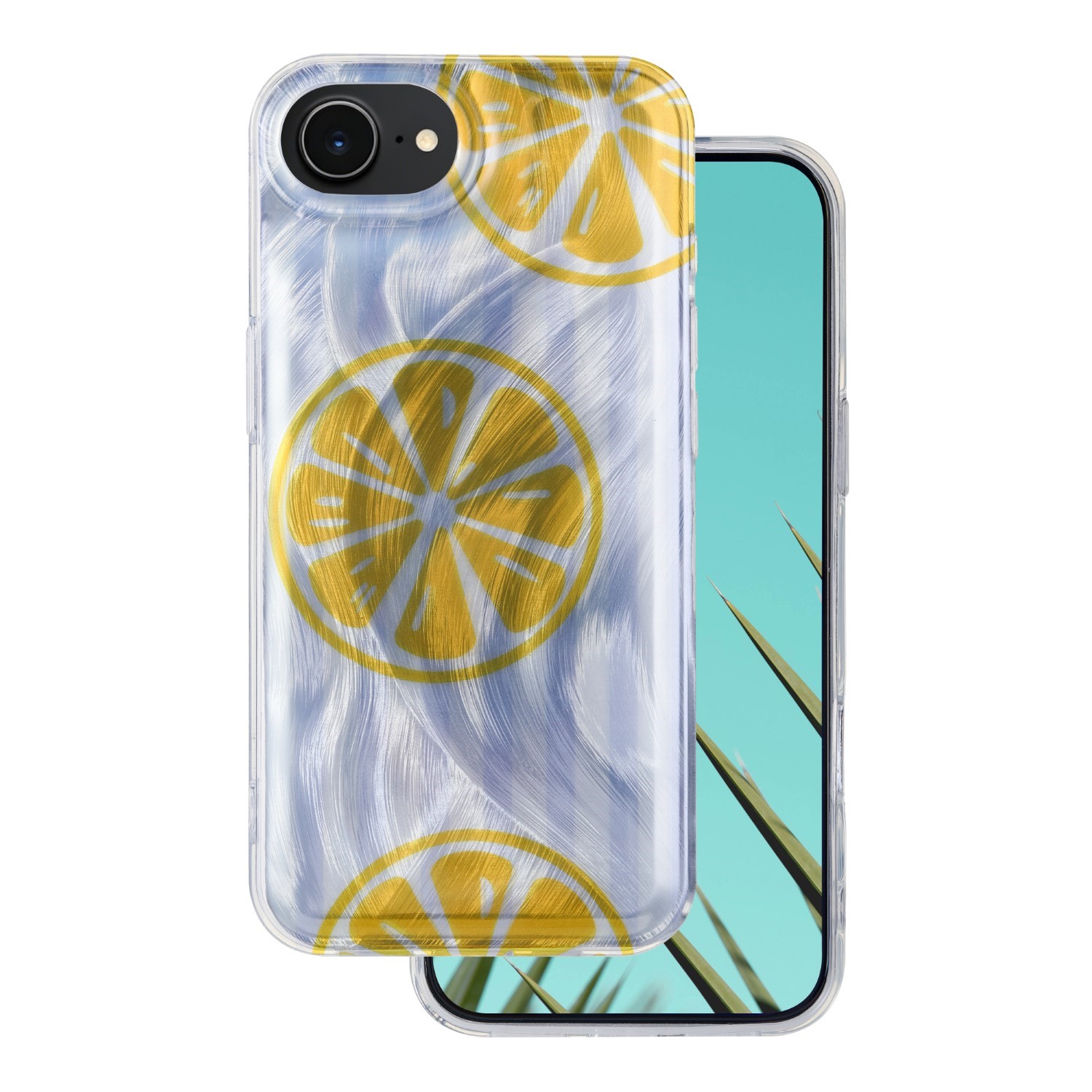 Ultra Trendy Summer skal för iPhone 16e / 17e lemon