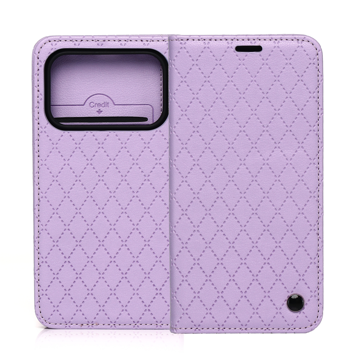 Smart Caro fodral för Honor 600 / Honor 600 Pro lila